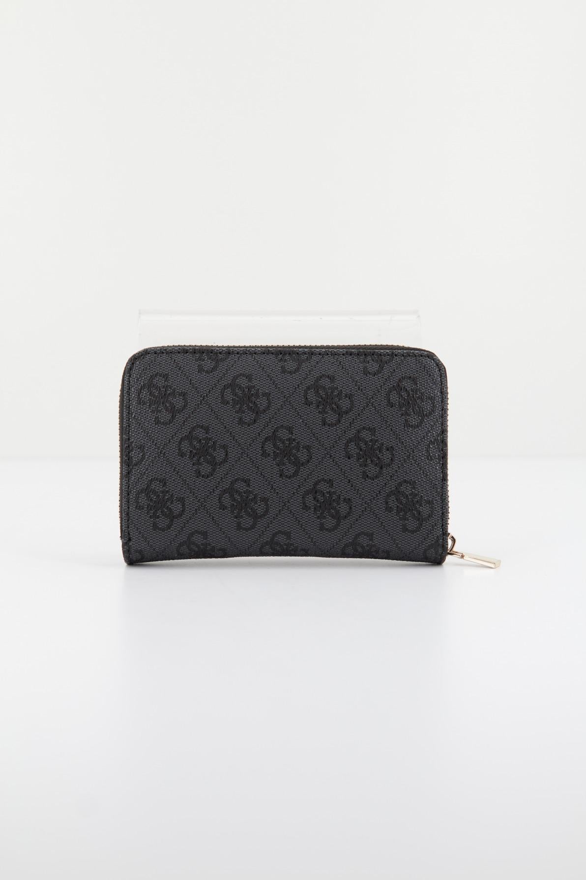 GUESS LAUREL SLG M ZIP en color GRIS (2)