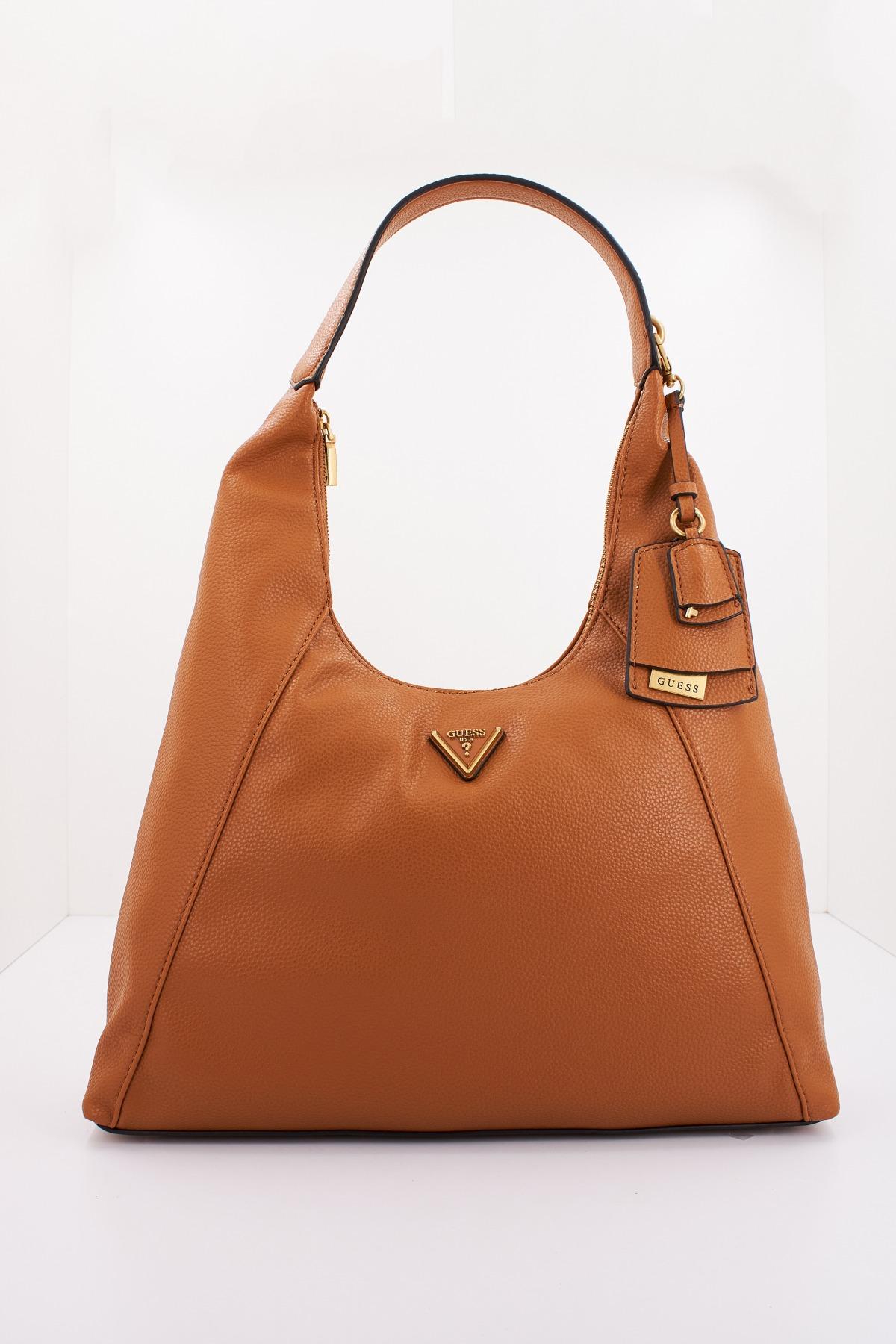 GUESS LARYN LARGE HOBO en color MARRON (1)
