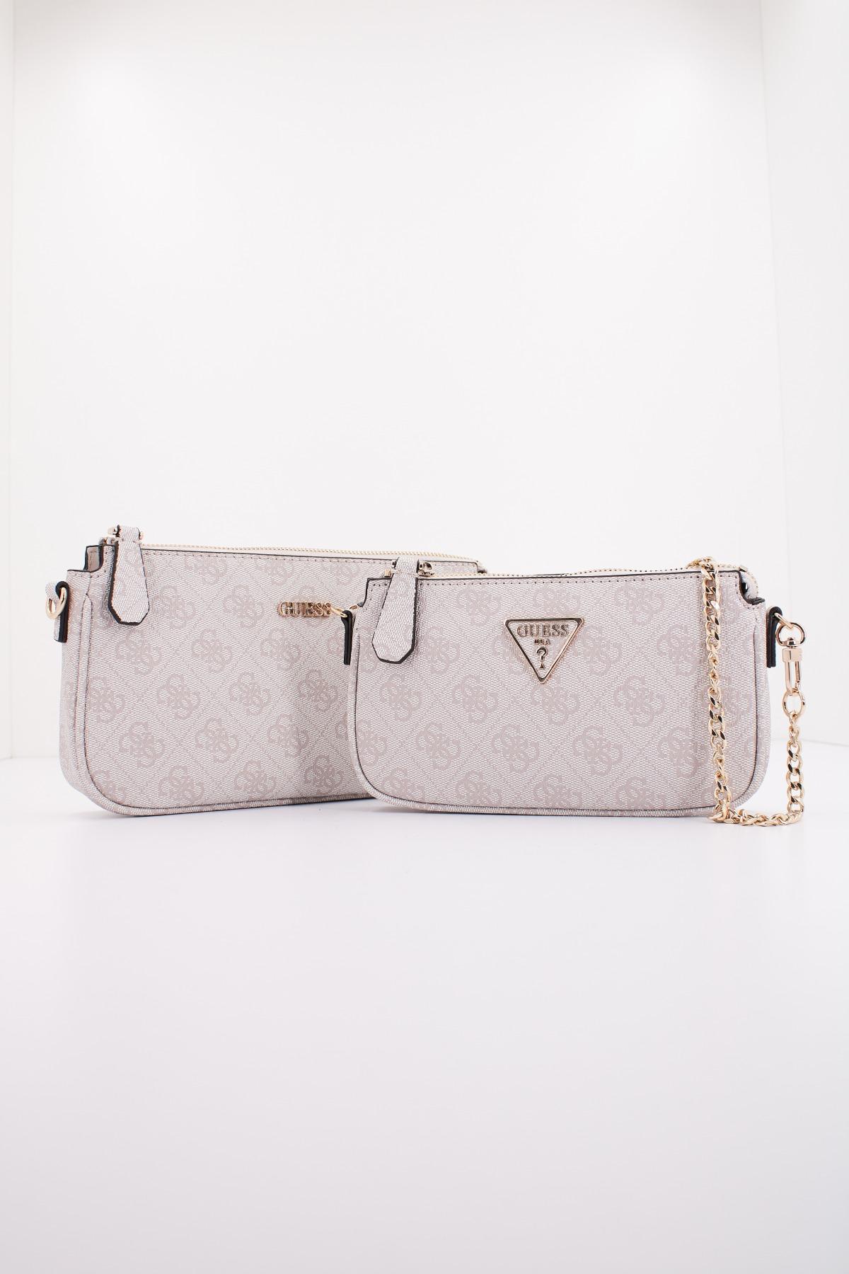GUESS NOELLE CROSSBODY BAG en color MARRON (4)