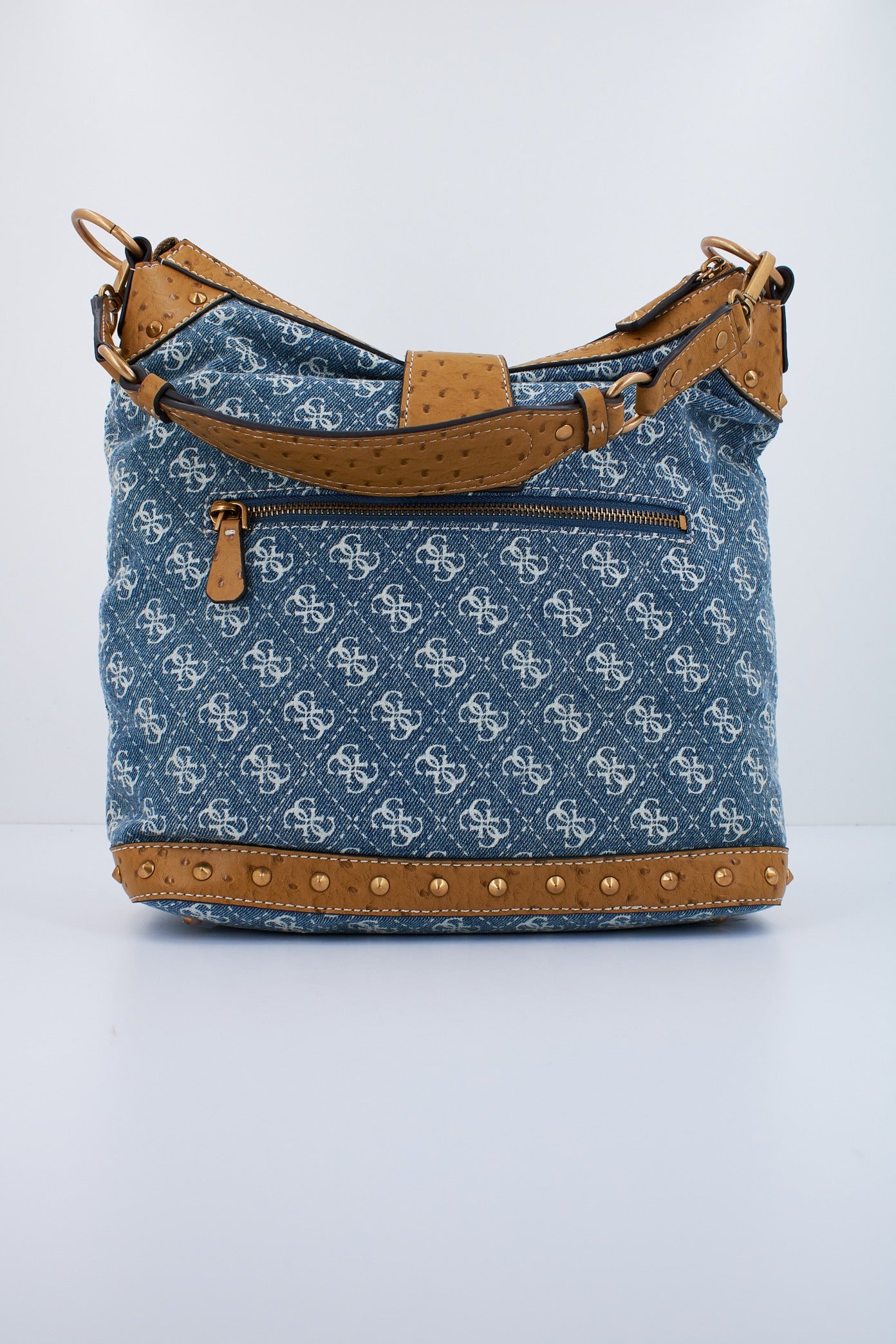 GUESS SARDINIA VINTAGE HOBO en color AZUL (3)
