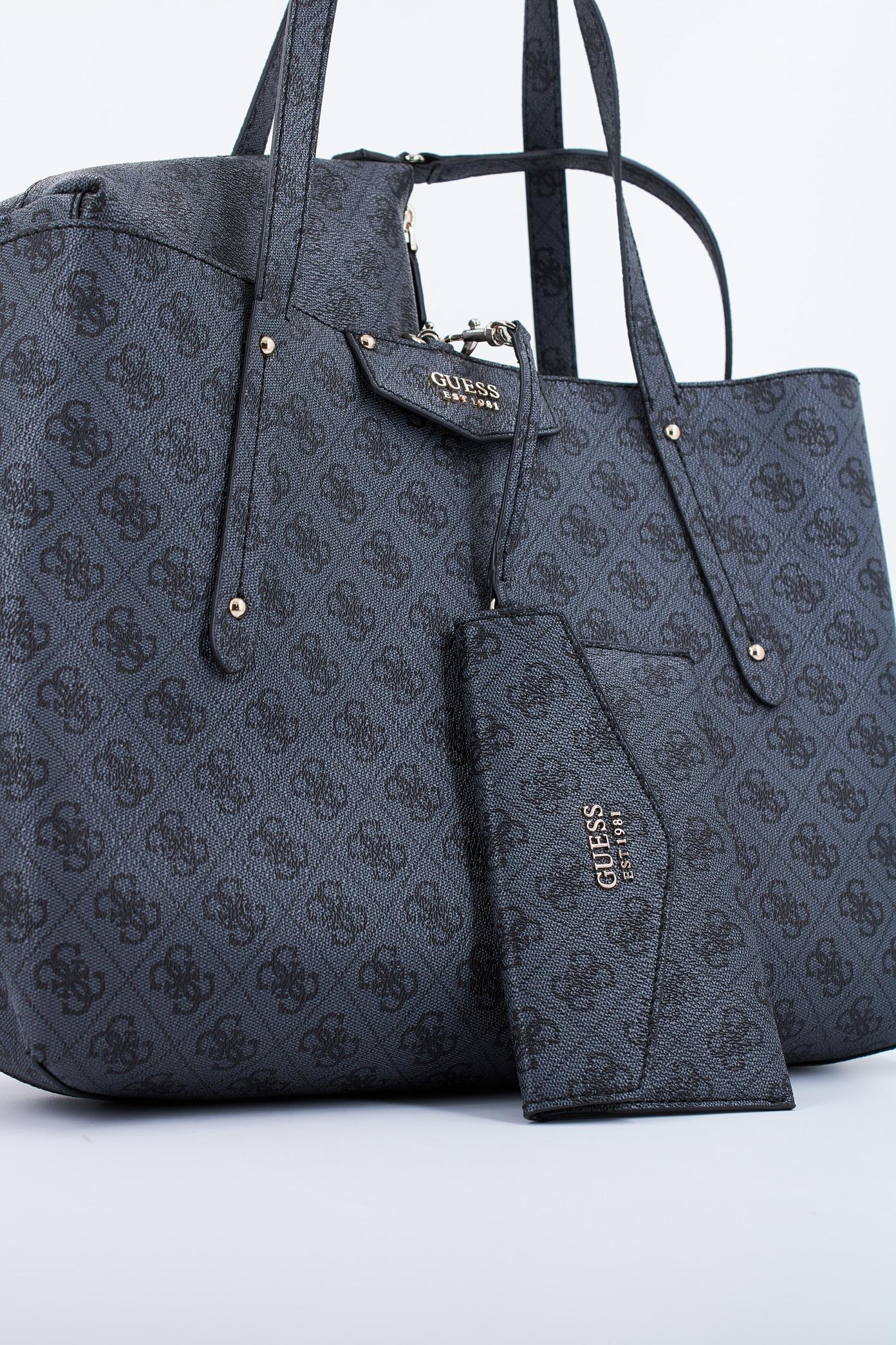GUESS ECO BRENTON TOTE en color NEGRO (4)