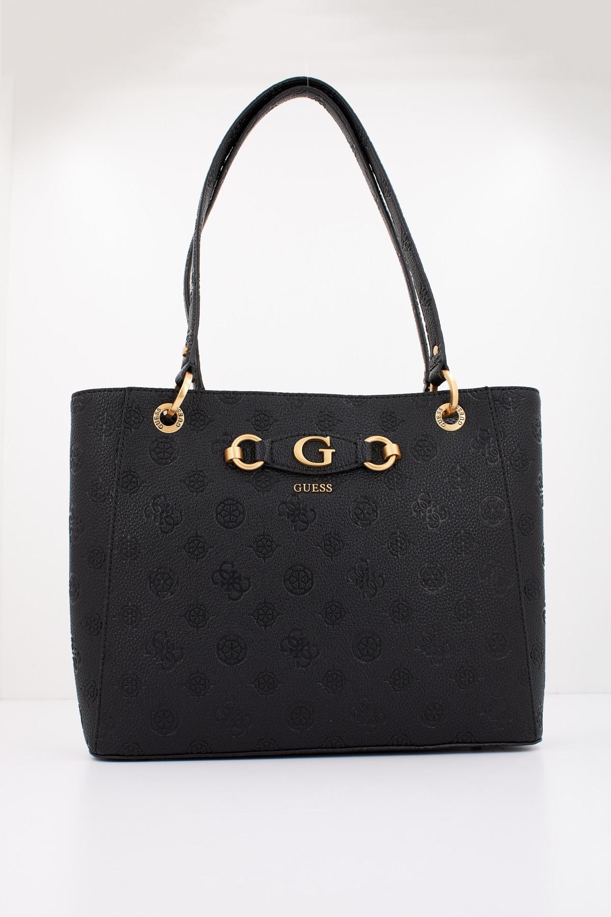 GUESS IZZY PEONY NOEL TOTE en color NEGRO (1)