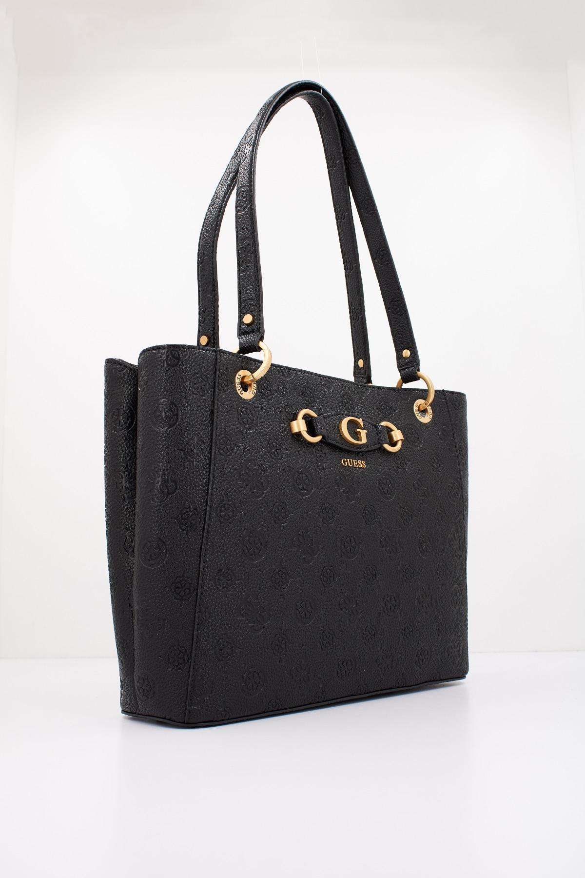GUESS IZZY PEONY NOEL TOTE en color NEGRO (2)