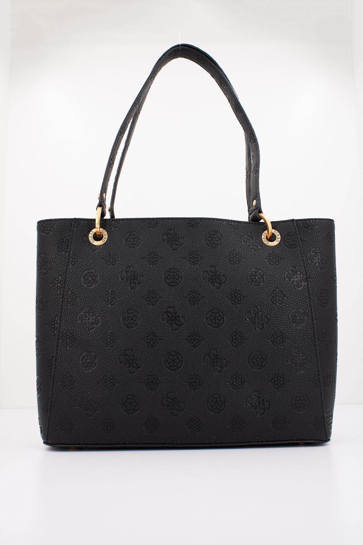 GUESS IZZY PEONY NOEL TOTE en color NEGRO (3)