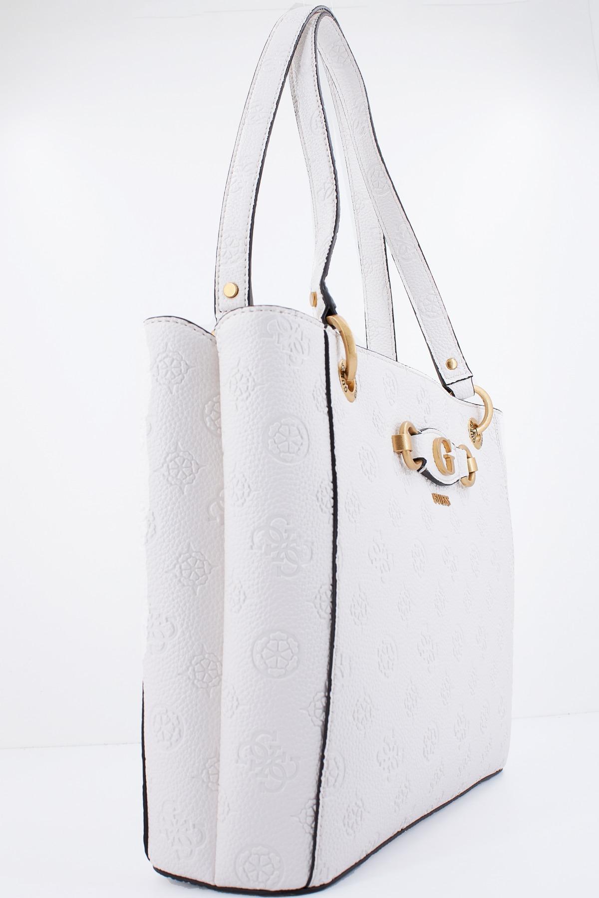 GUESS IZZY PEONY NOEL TOTE en color BLANCO (3)