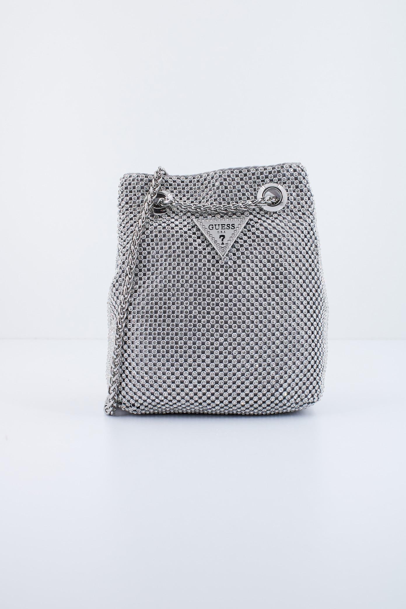 GUESS LUA POUCH en color PLATA (1)