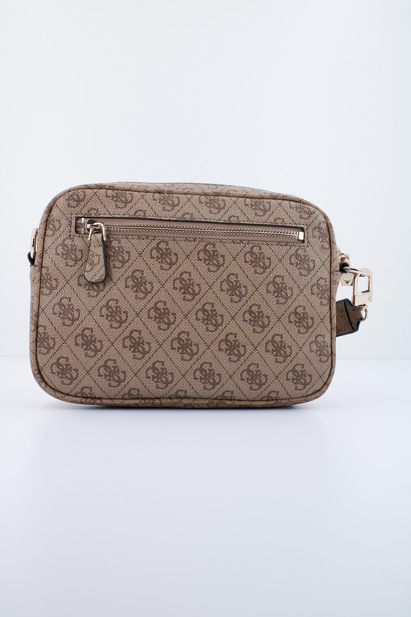 GUESS MERIDIAN CAMERA BAG en color MARRON (3)