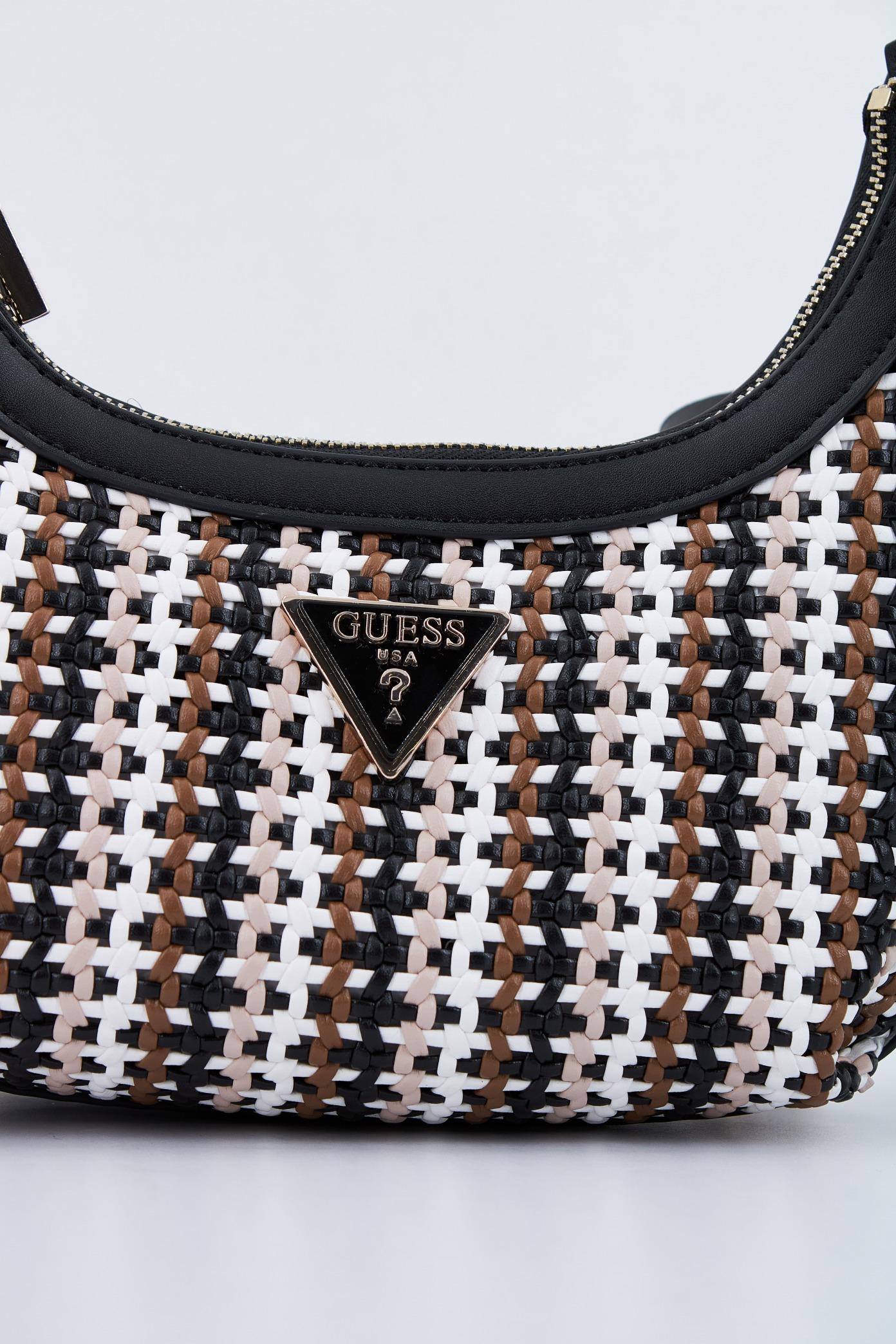 GUESS EMELDA CROSSBODY TOP Z en color NEGRO (4)