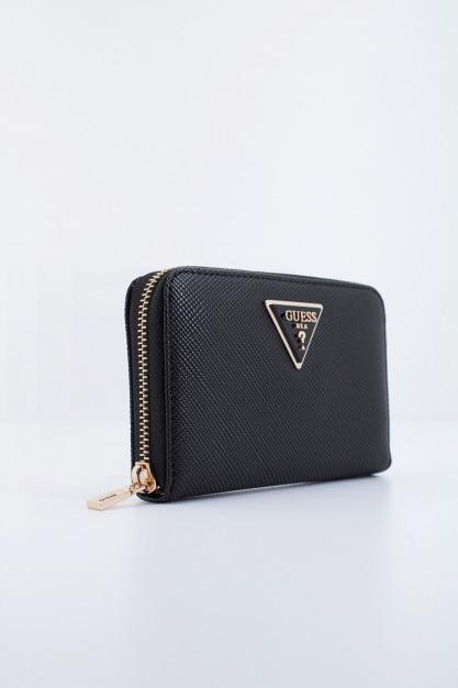 GUESS LAUREL SLG MEDIUM ZIP en color NEGRO (3)