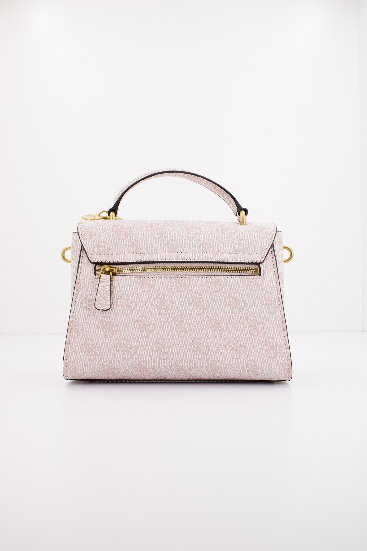 GUESS EMERA LOGO TOP HANDLE en color ROSA (3)