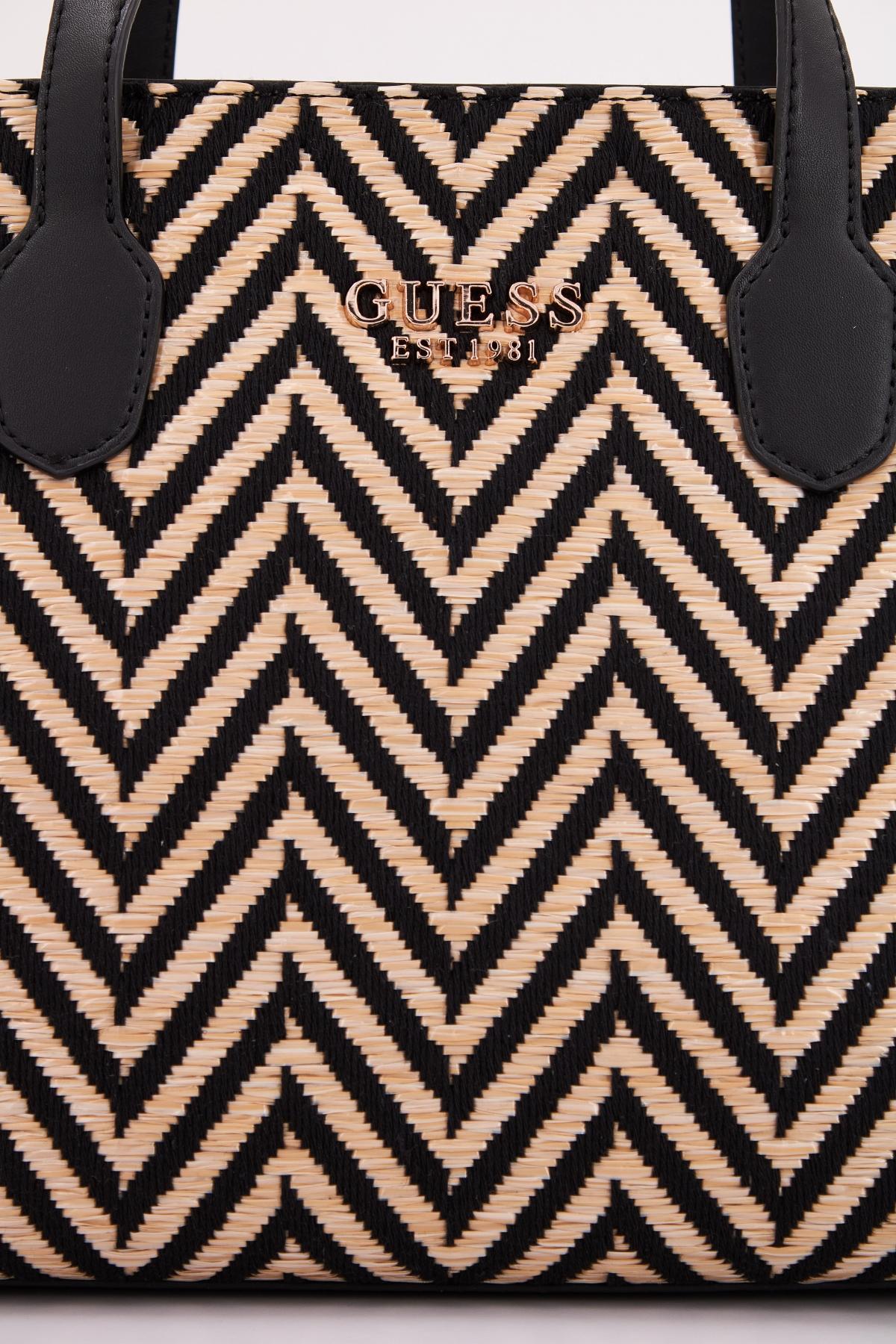 GUESS SILVANA COMPARTMENT en color NEGRO (4)