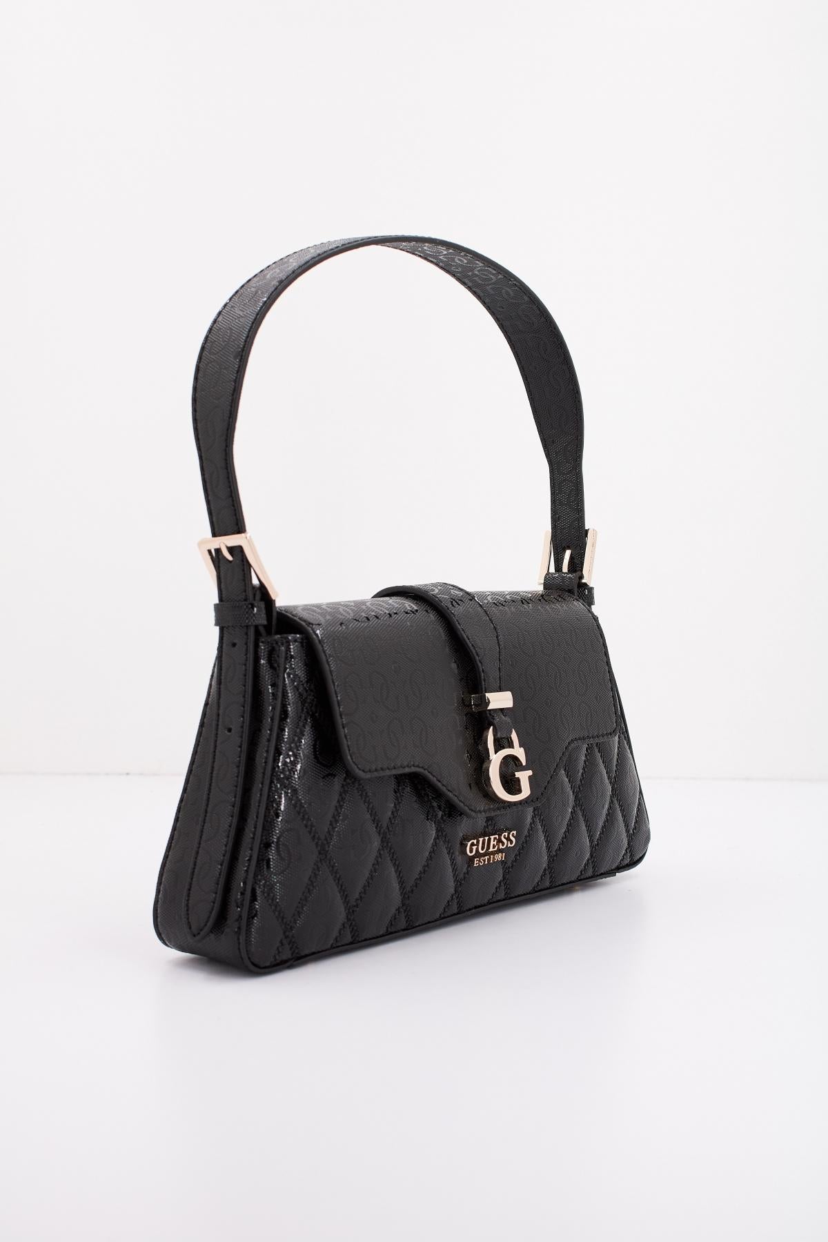 GUESS ADI FLAP SHOULDER en color NEGRO (2)