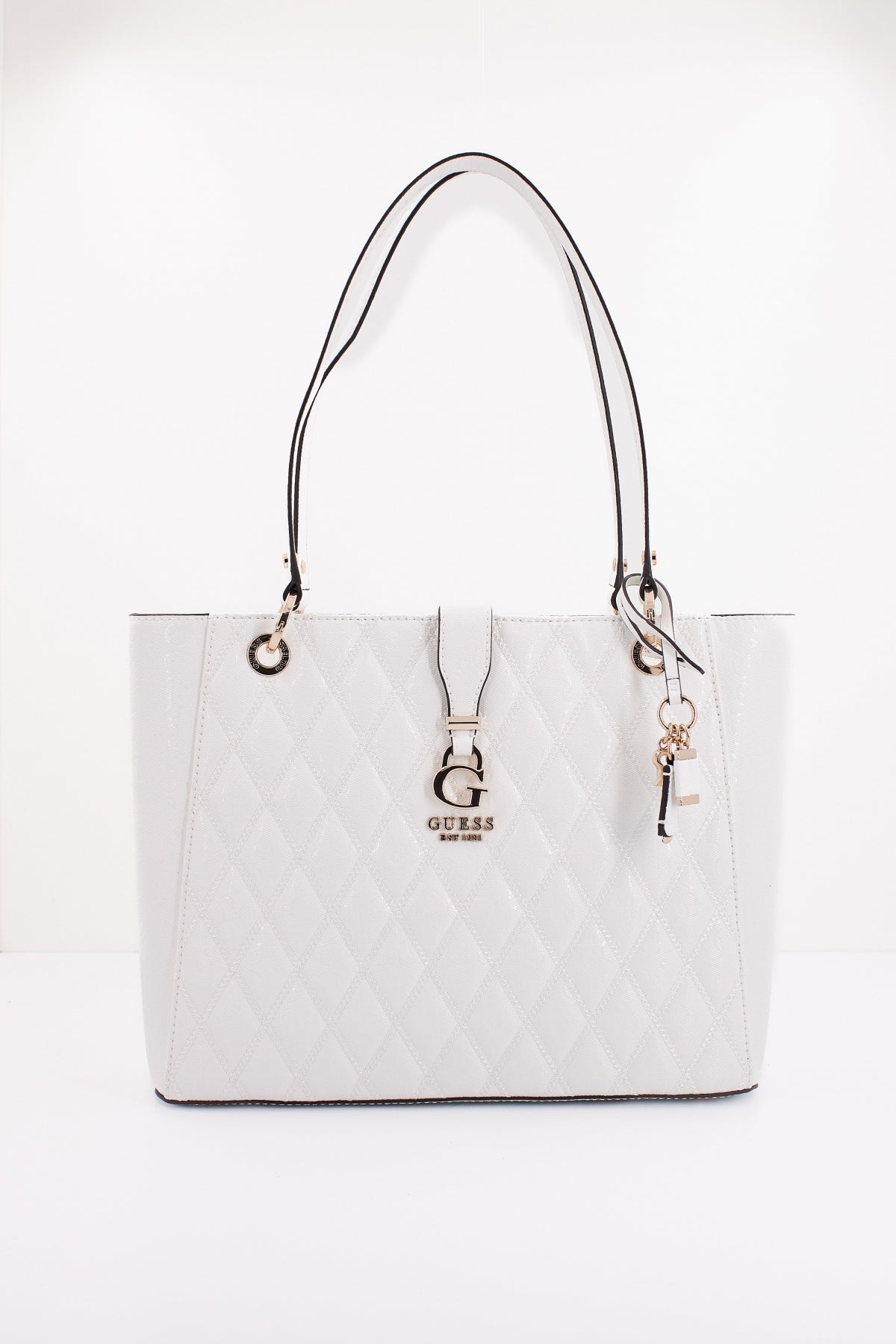 GUESS ADI NOEL TOTE en color BLANCO (2)