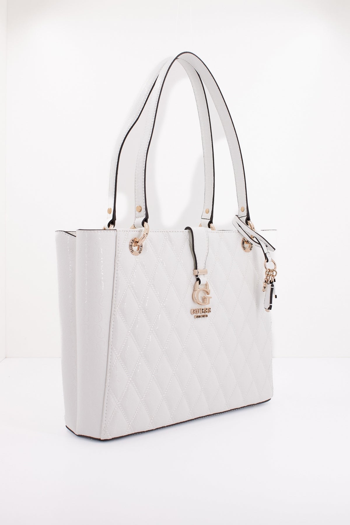 GUESS ADI NOEL TOTE en color BLANCO (1)