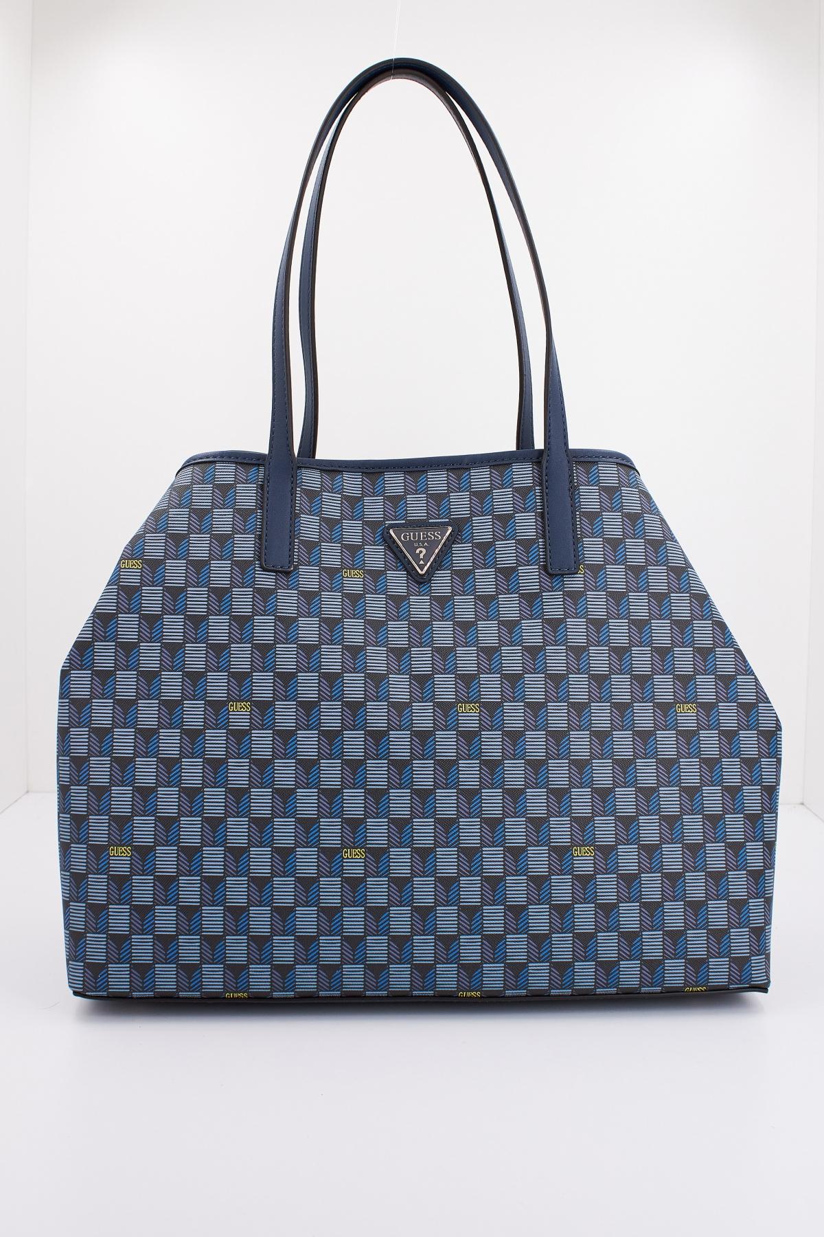 GUESS VIKKY II LARGE TOTE en color AZUL (1)