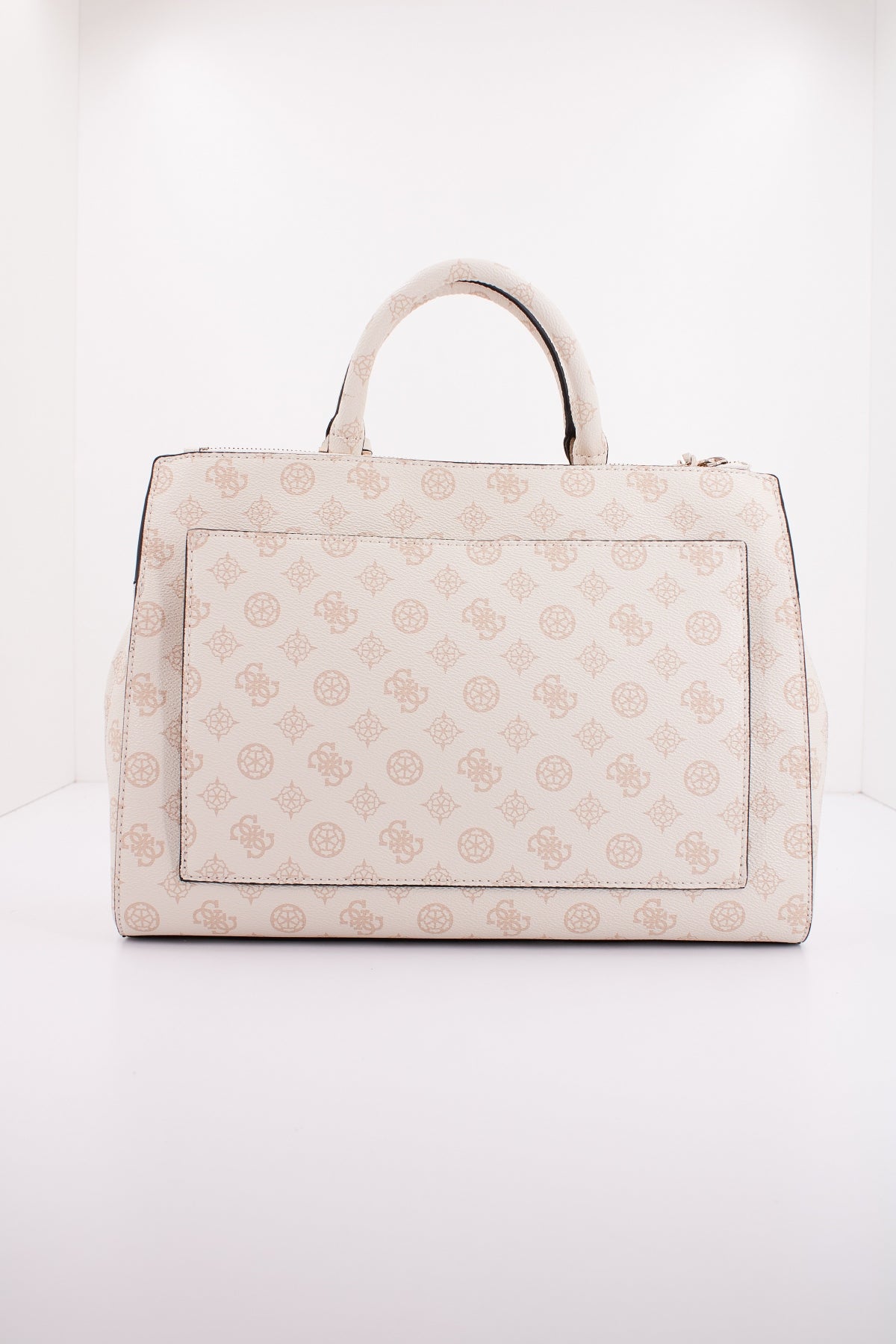 GUESS NELKA STATUS SATCHEL en color BLANCO (3)