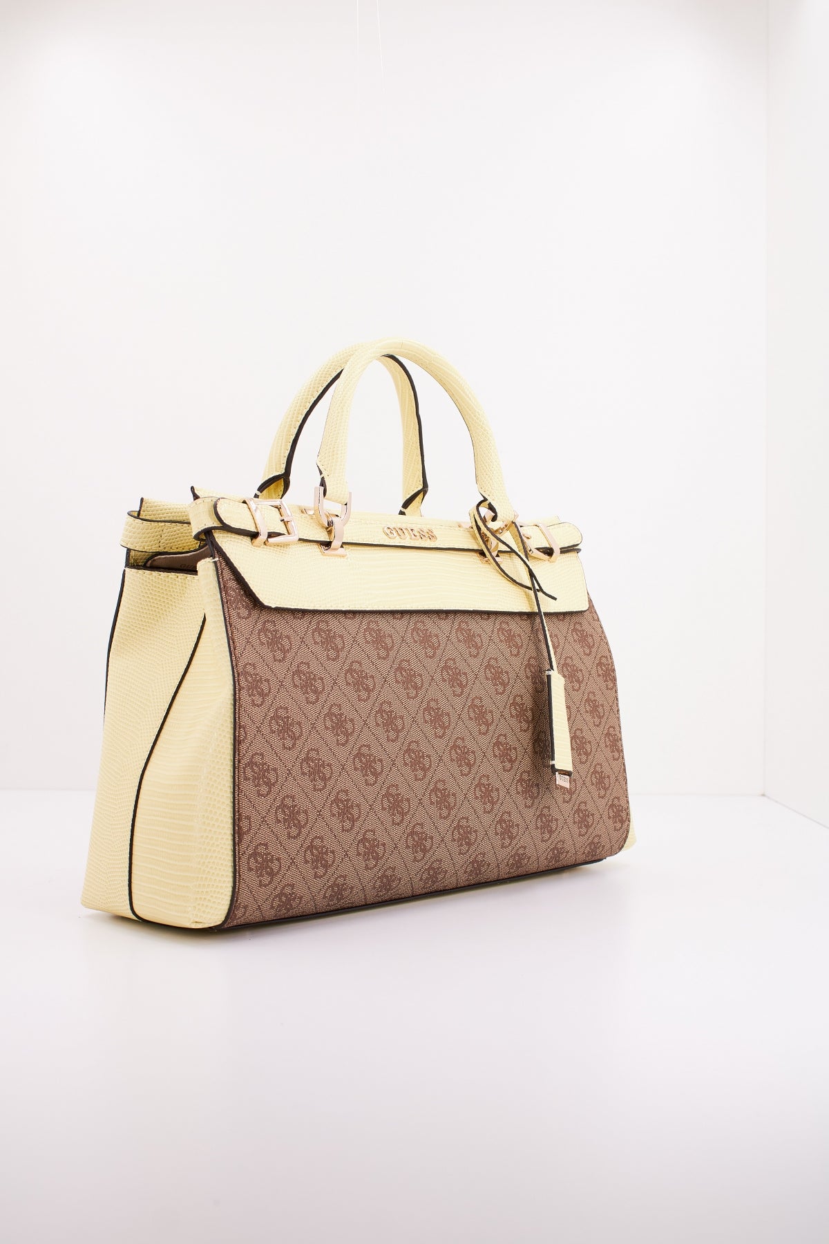 GUESS SESTRI LOGO CNVRTBLE X en color MARRON CLARO (1)