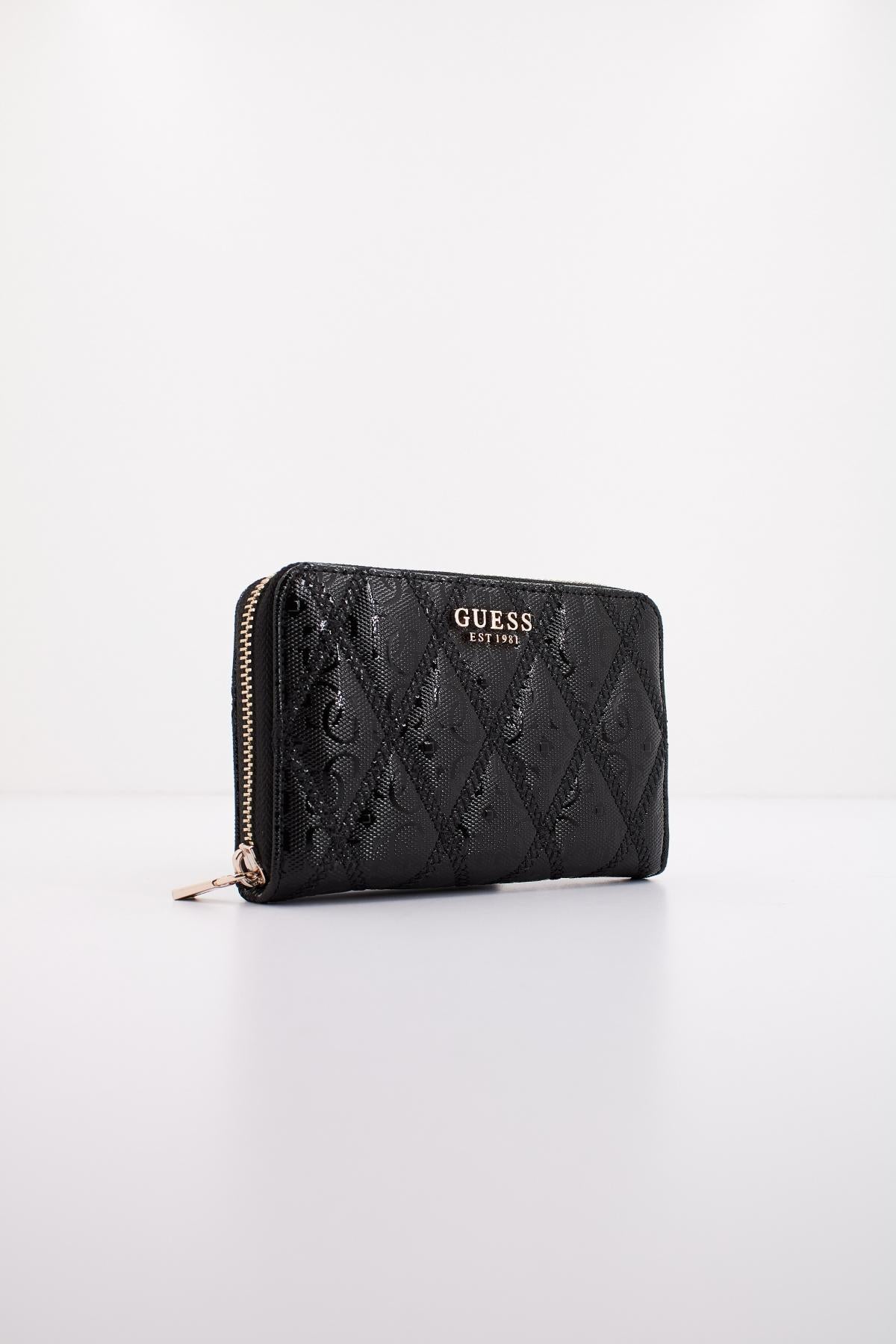 GUESS ADI SLG MEDIUM ZIP ARO en color NEGRO (2)
