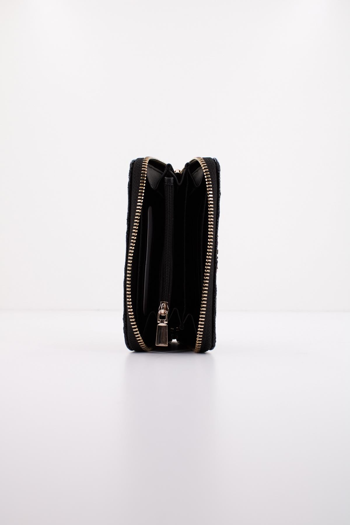 GUESS ADI SLG MEDIUM ZIP ARO en color NEGRO (4)