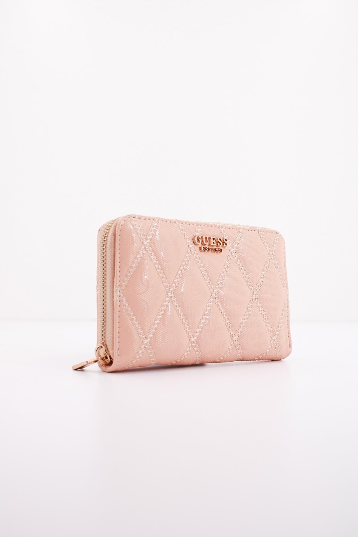GUESS ADI SLG MEDIUM ZIP ARO en color ROSA (2)