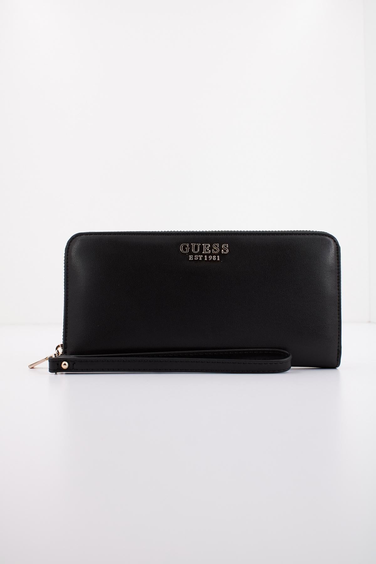 GUESS LAUREL SLG LARGE ZIP A en color NEGRO (1)