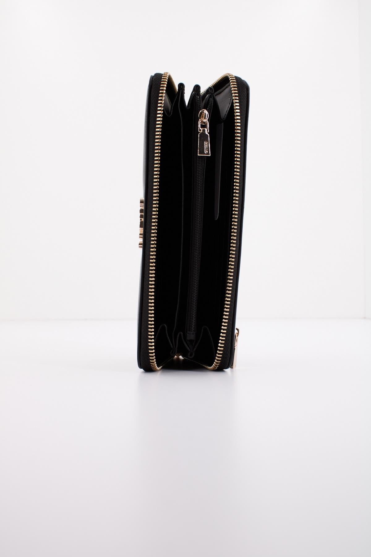 GUESS LAUREL SLG LARGE ZIP A en color NEGRO (4)