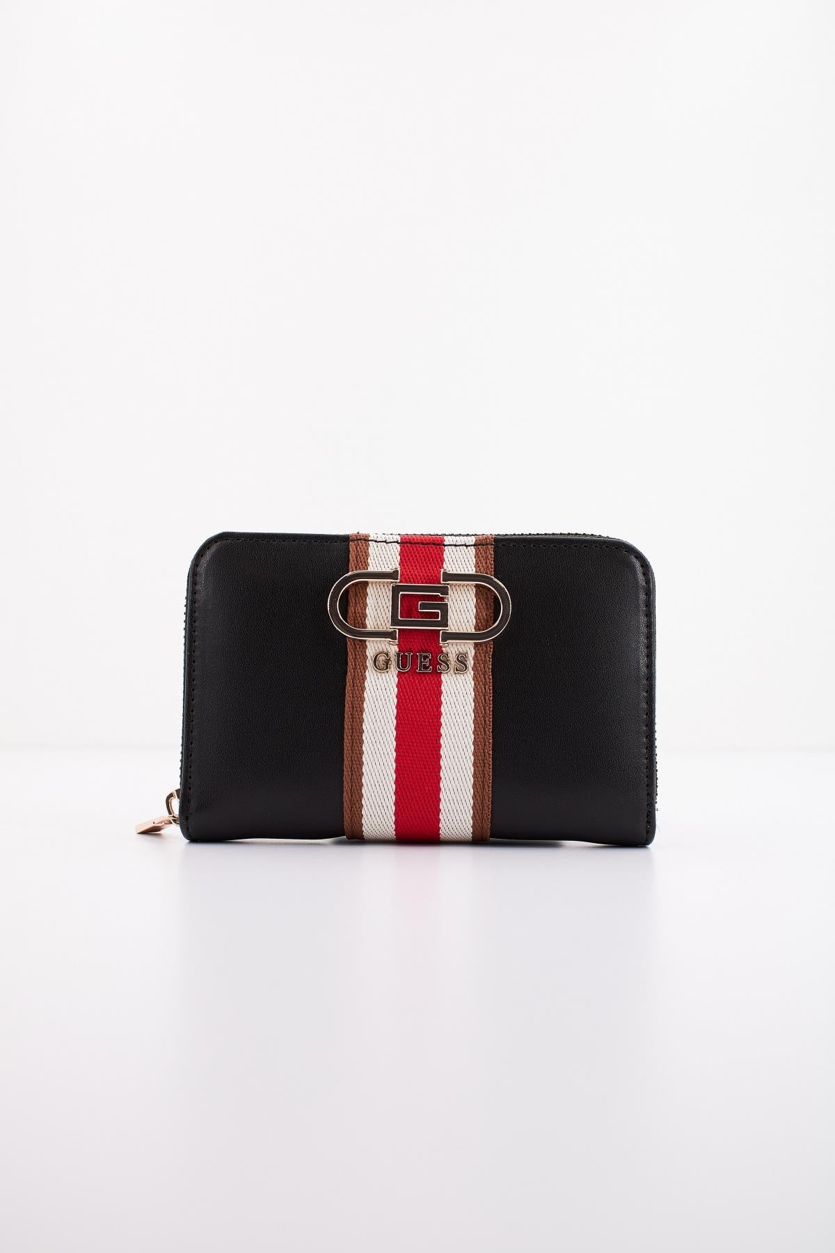 GUESS NELKA SLG MEDIUM ZIP A en color NEGRO (1)