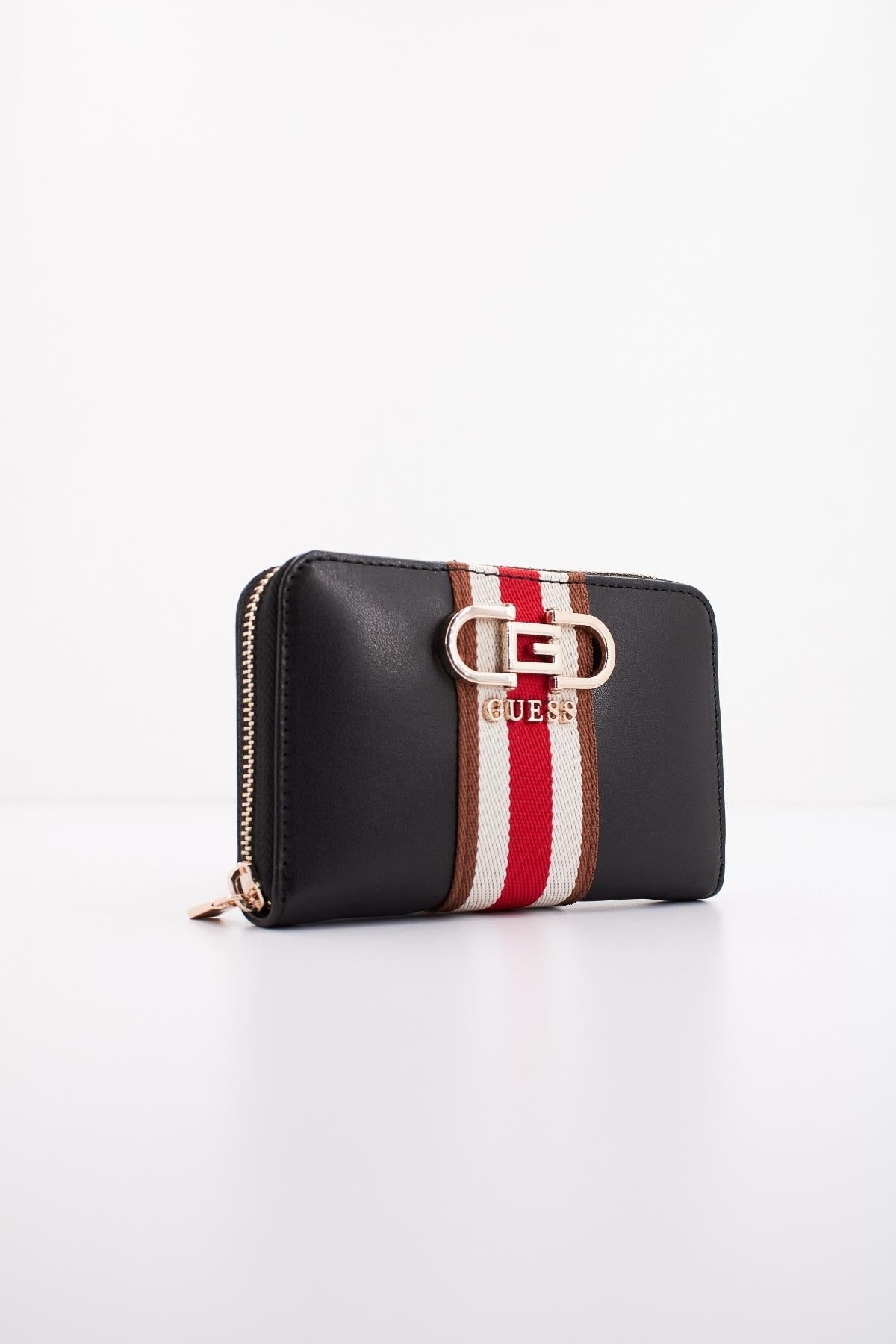 GUESS NELKA SLG MEDIUM ZIP A en color NEGRO (2)