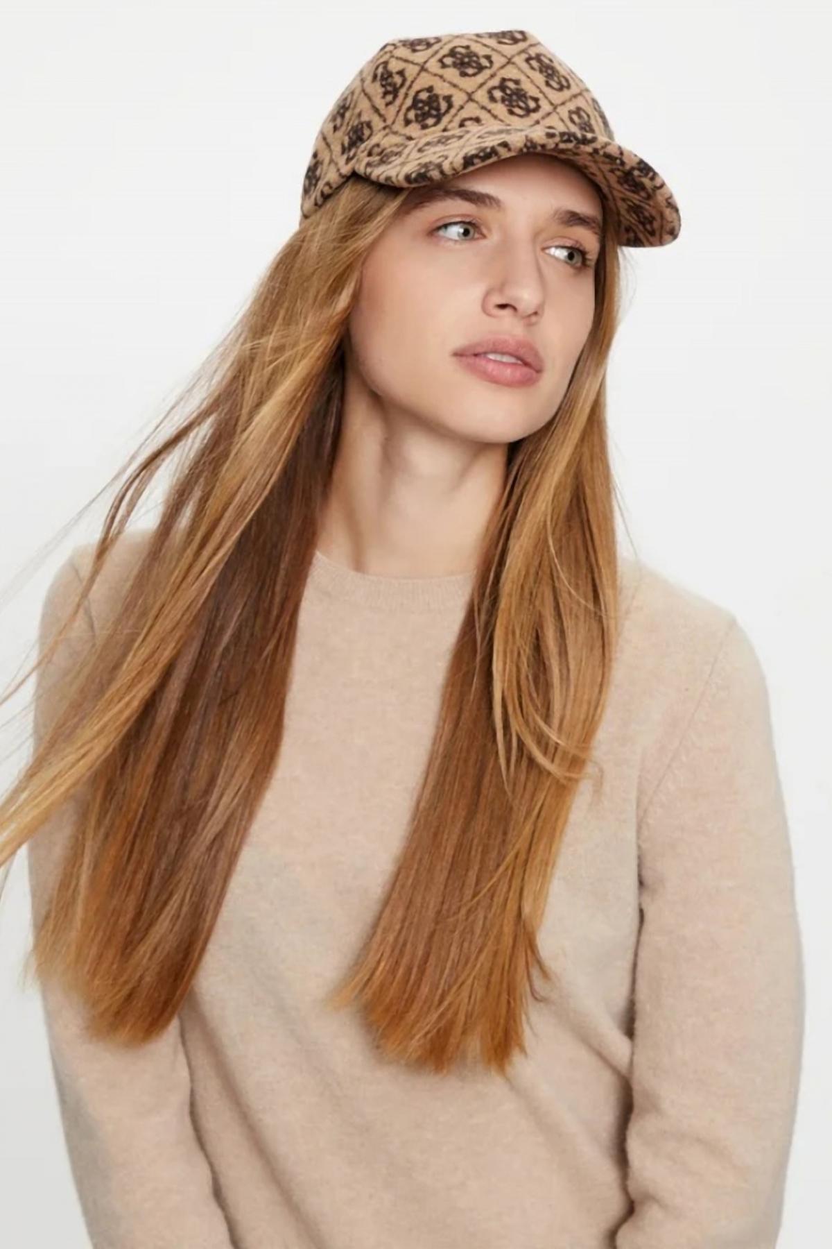 GUESS BASEBALL CAP en color MARRON (4)