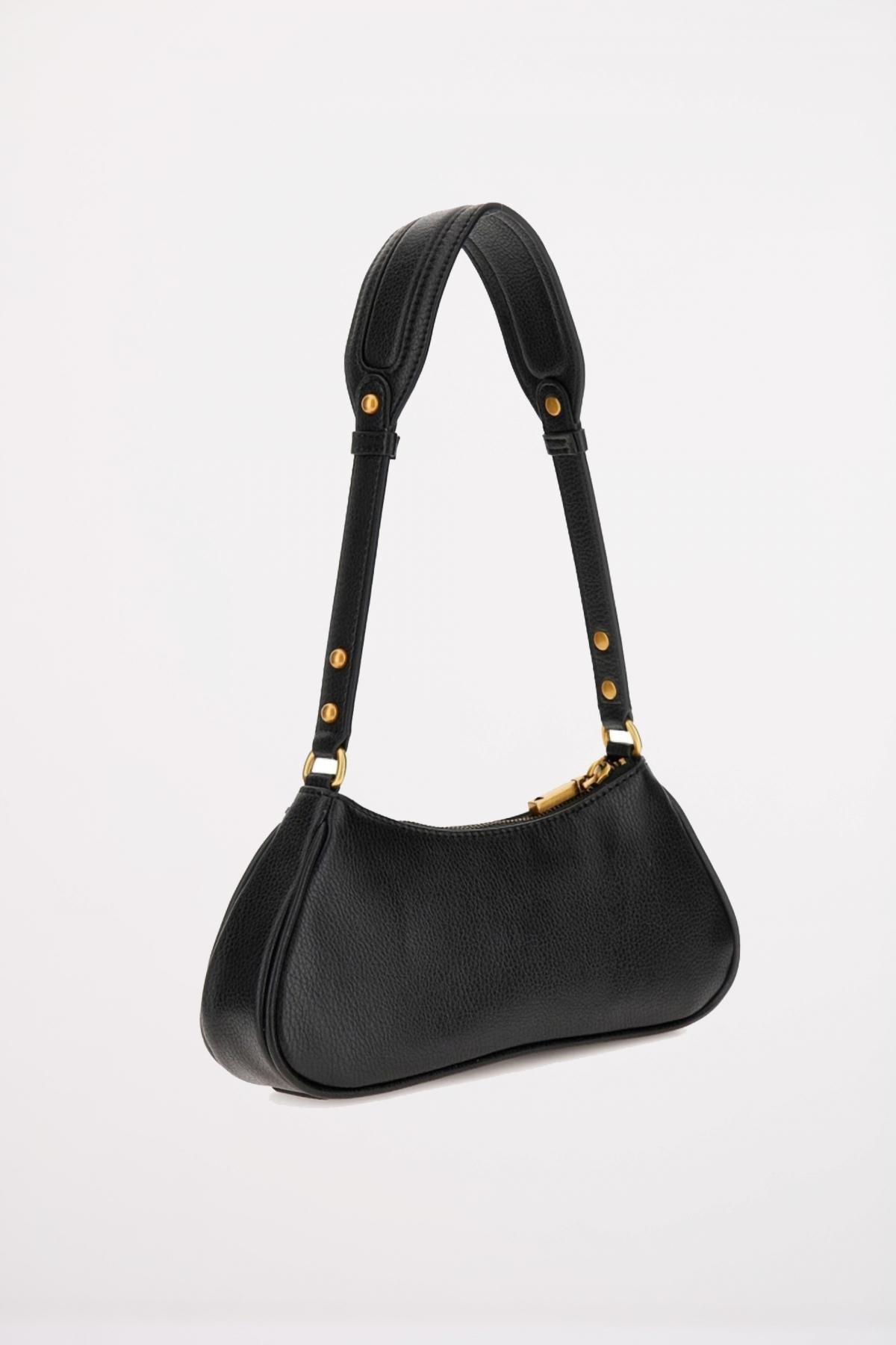 GUESS MINTHA MINI TOPZIP SH en color NEGRO (2)