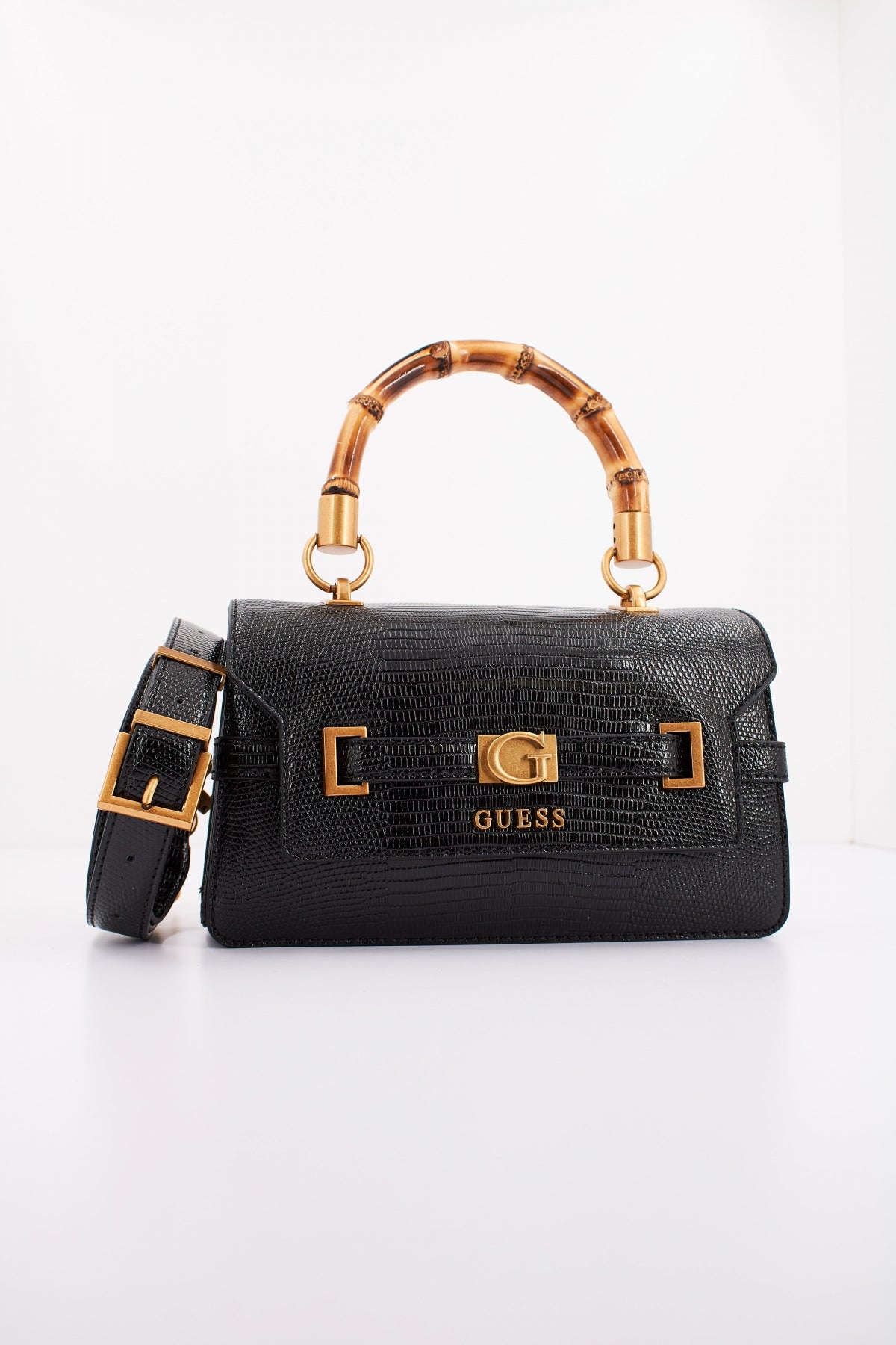 GUESS SIBEL TRI COMPTOP HAN en color NEGRO (1)