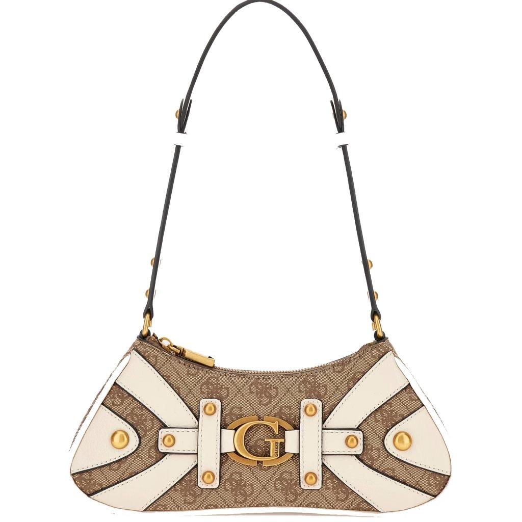 GUESS MINTHA MINI TOPZIP SH en color MARRON (4)