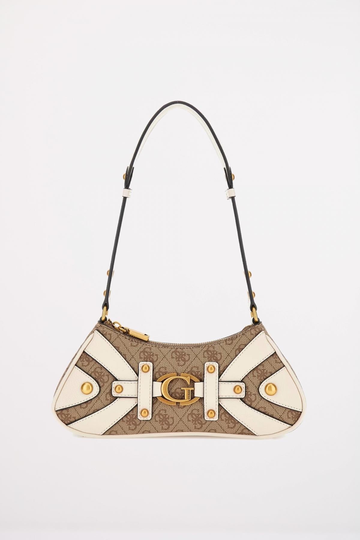 GUESS MINTHA MINI TOPZIP SH en color MARRON (1)