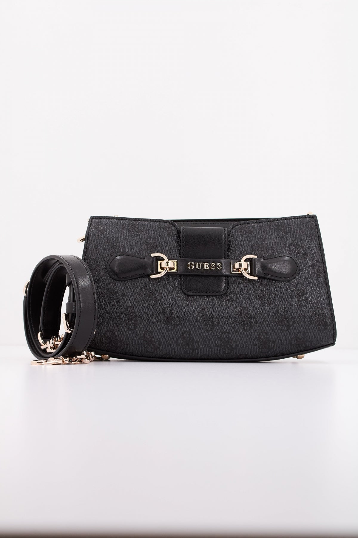 GUESS NOLANA CROSSBODY TOPZ en color NEGRO (1)