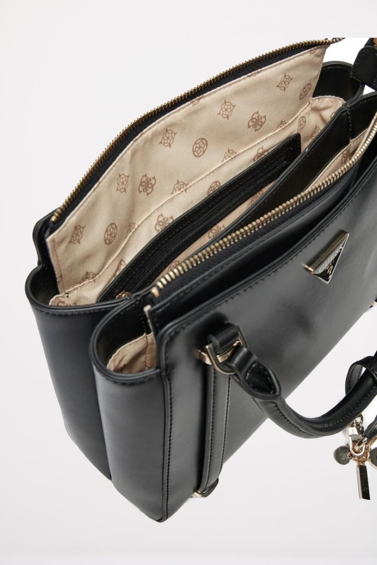 GUESS DARYNA COMPSATCHEL en color NEGRO (4)
