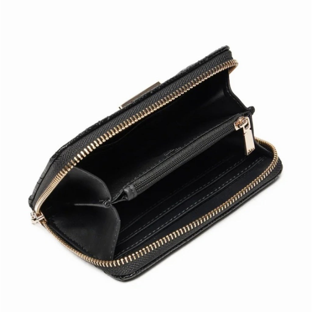 GUESS ADELARD SLGMEDIUM ZIP en color NEGRO (6)