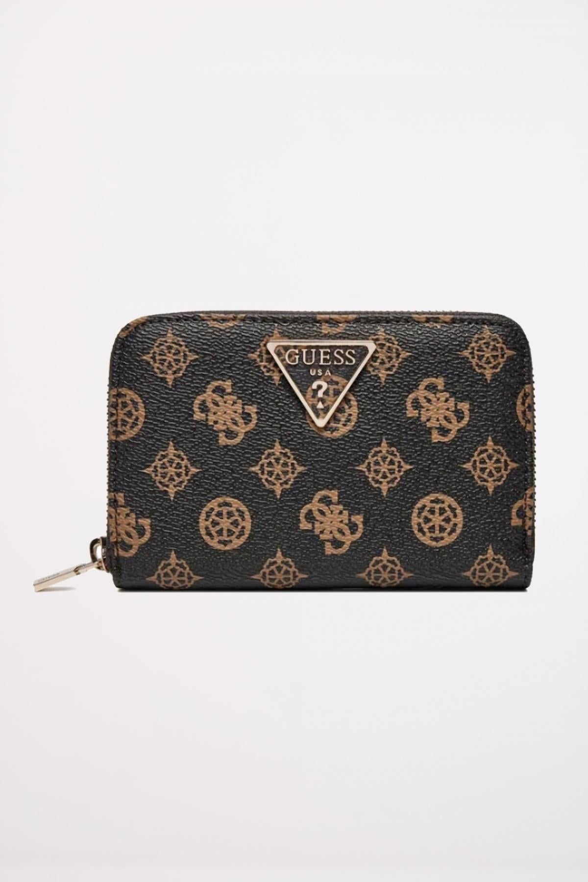 GUESS LAUREL SLGMEDIUM ZIP en color NEGRO (1)