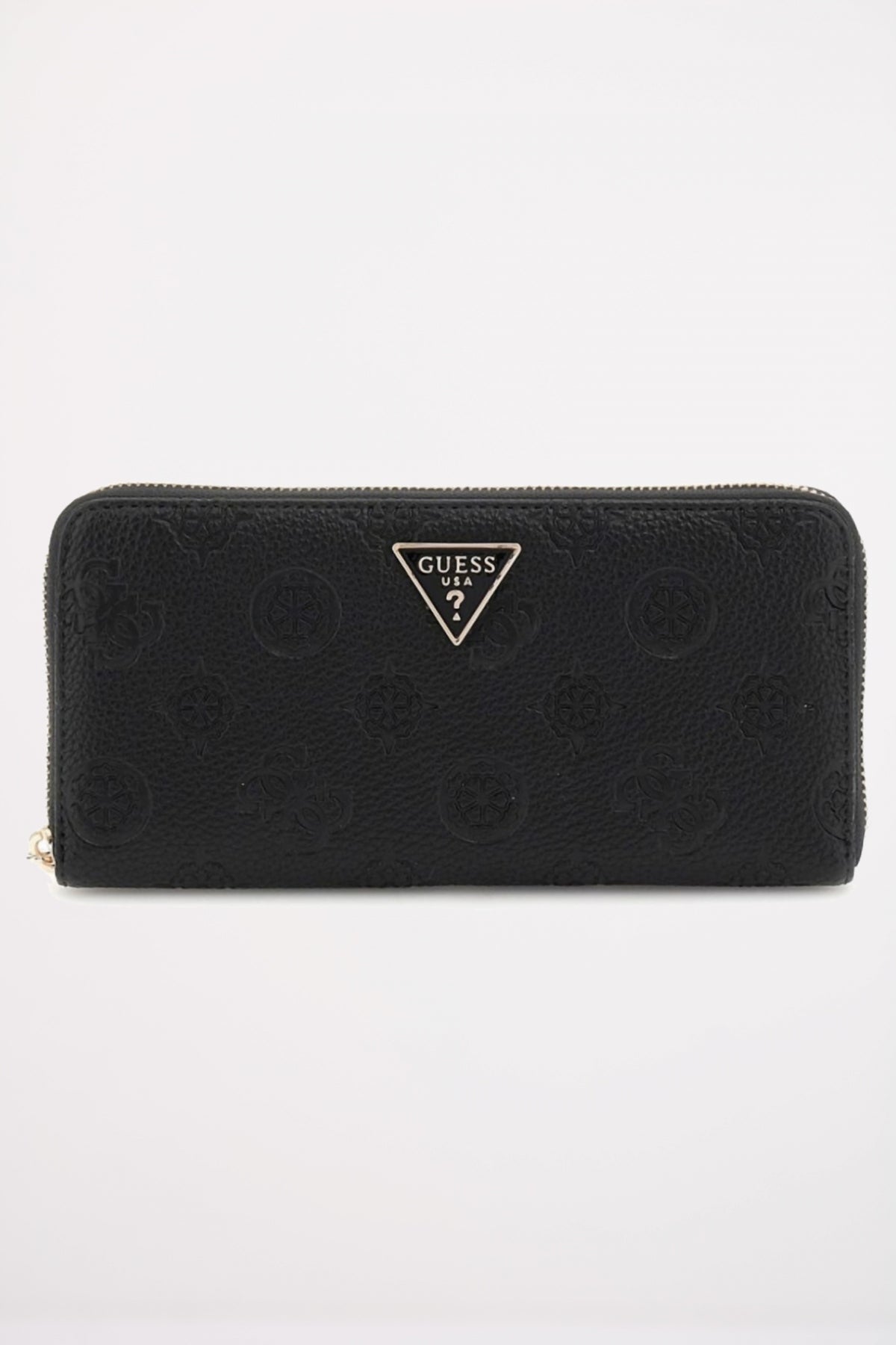 GUESS CRESIDIA SLGLARGE ZIP en color NEGRO (1)
