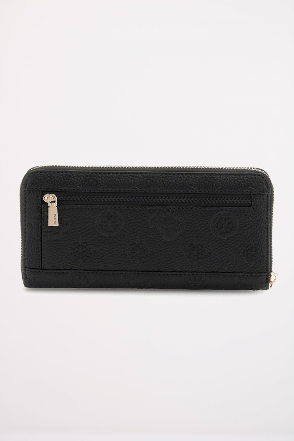 GUESS CRESIDIA SLGLARGE ZIP en color NEGRO (2)