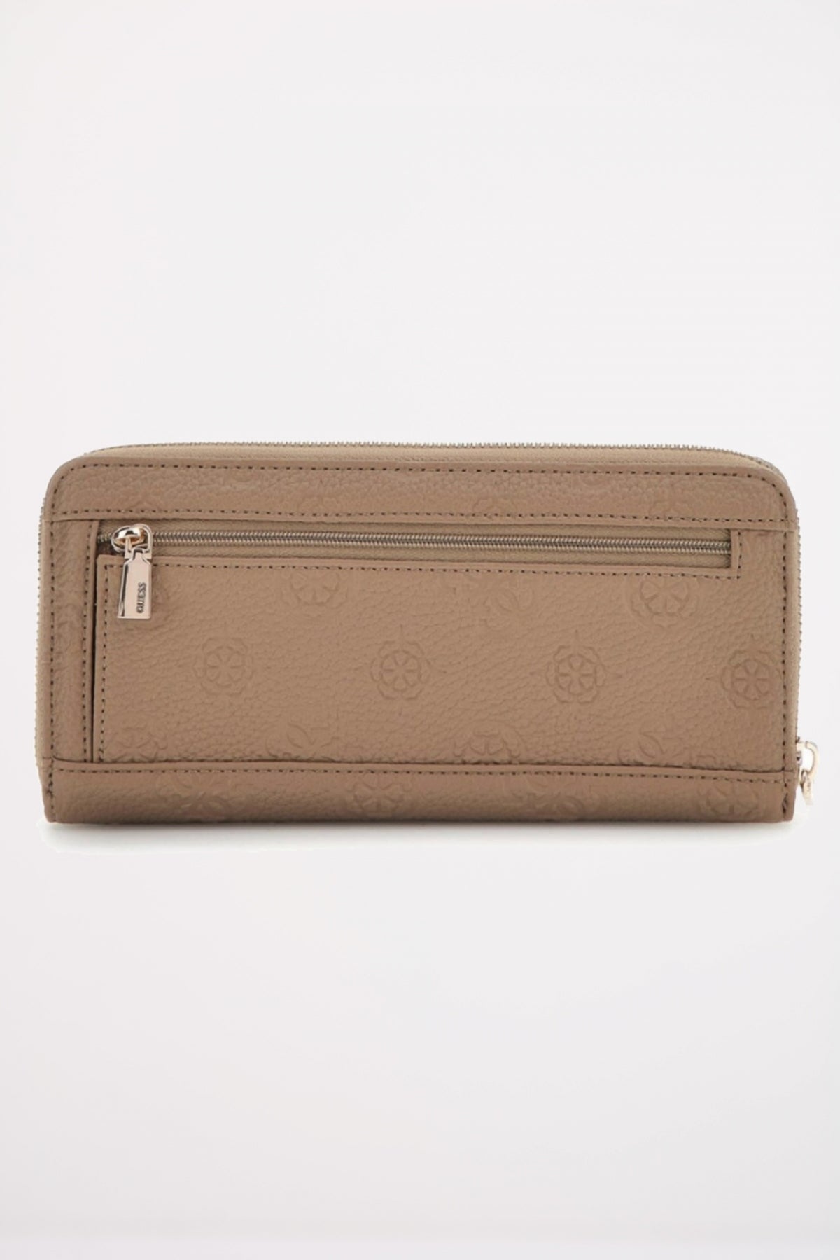 GUESS CRESIDIA SLGLARGE ZIP en color MARRON (2)