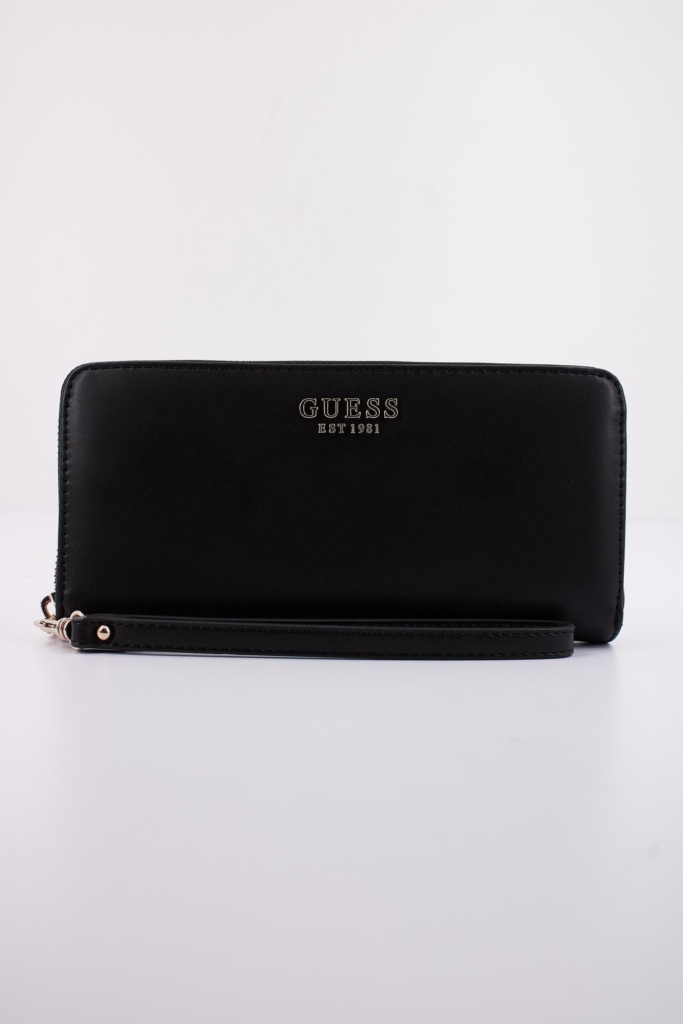 GUESS LAUREL SLGMEDIUM ZIP en color NEGRO (1)
