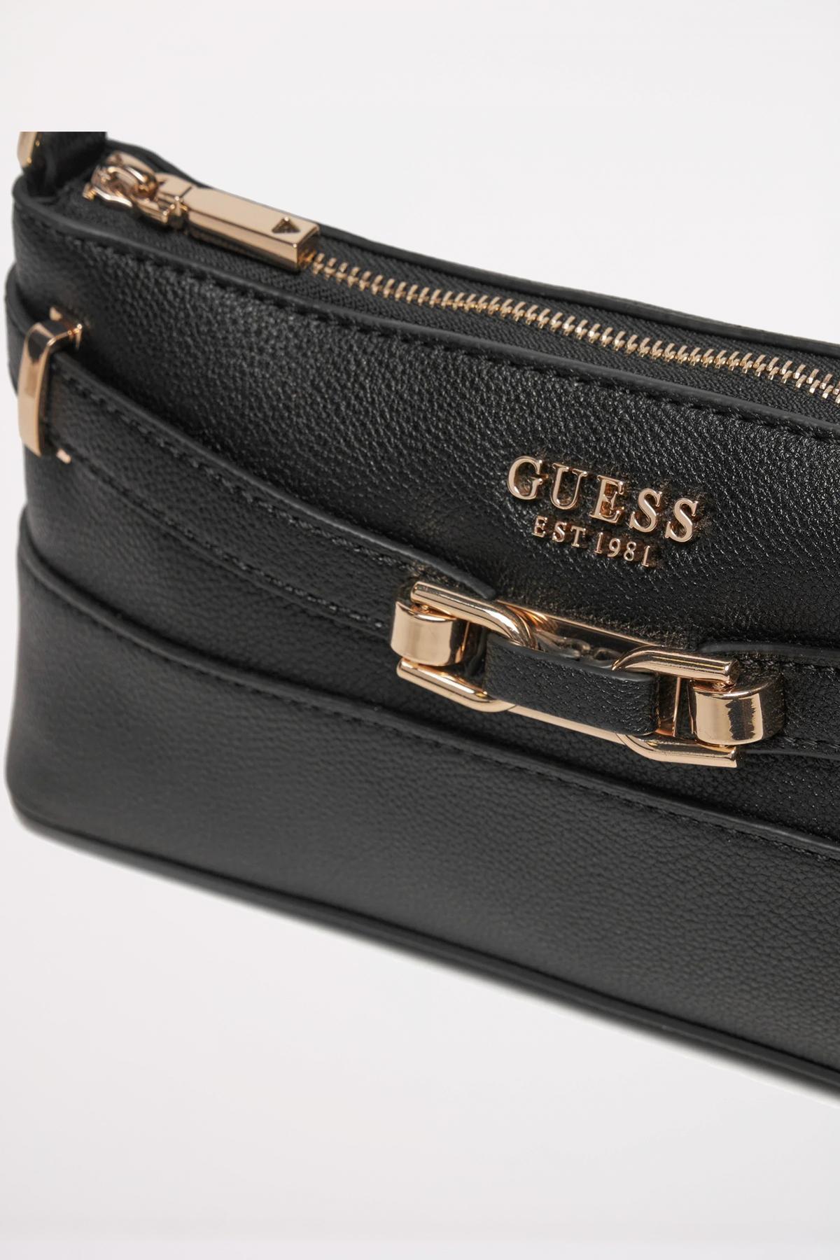 GUESS SILVYE SHOULDER en color NEGRO (3)