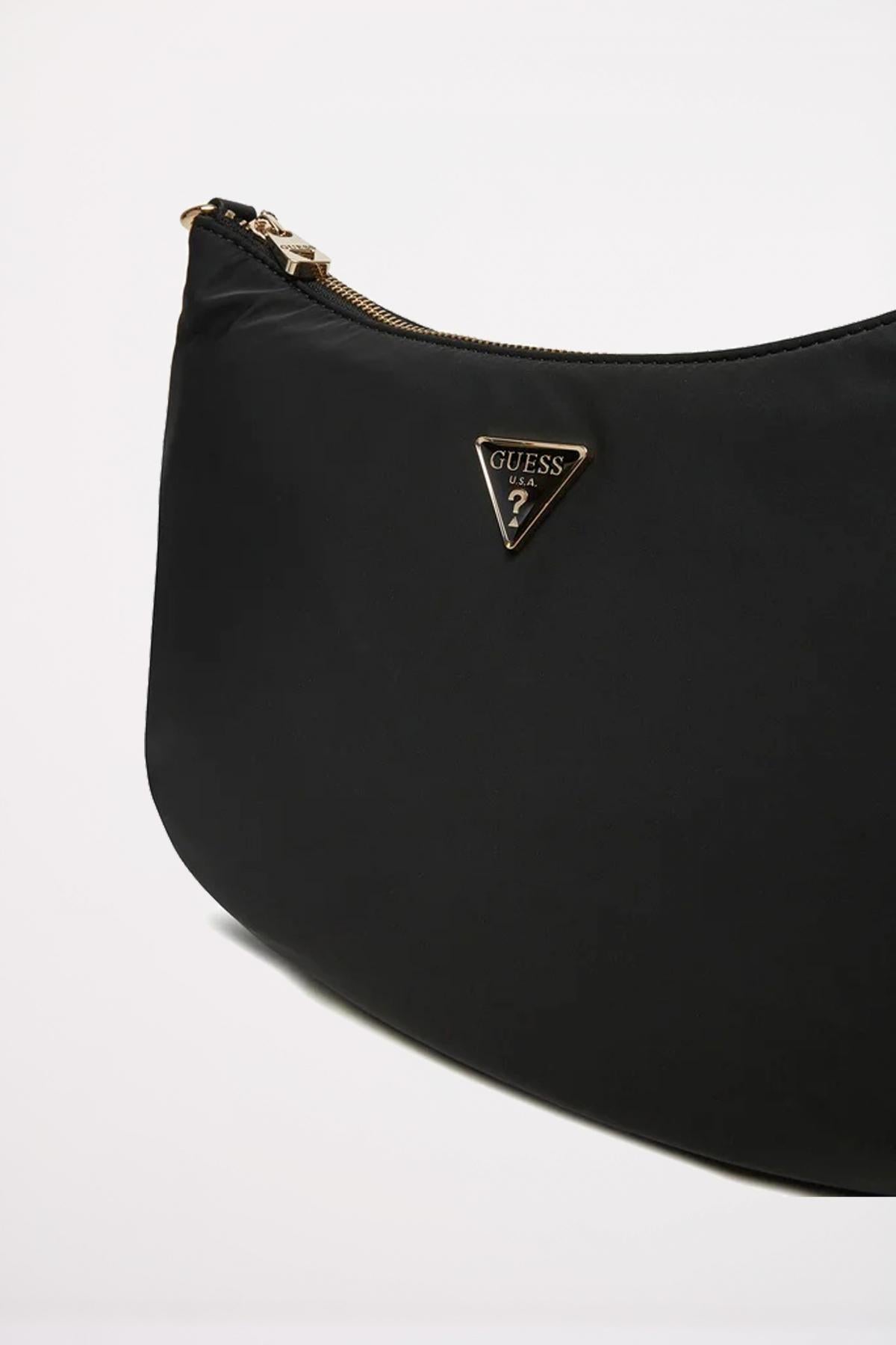 GUESS ECO GEMMA HOBO S en color NEGRO (4)