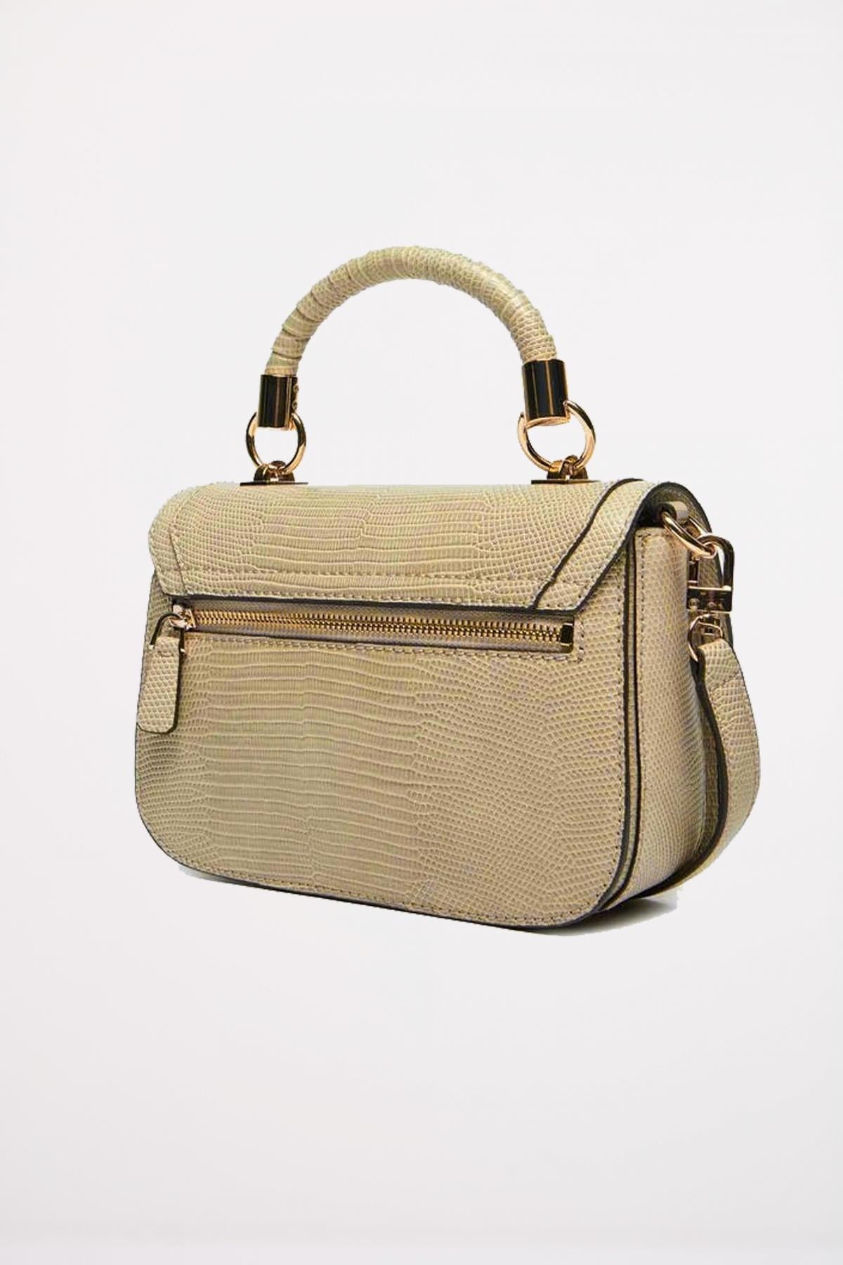 GUESS ORLINA TOP HANDL en color MARRON CLARO (2)