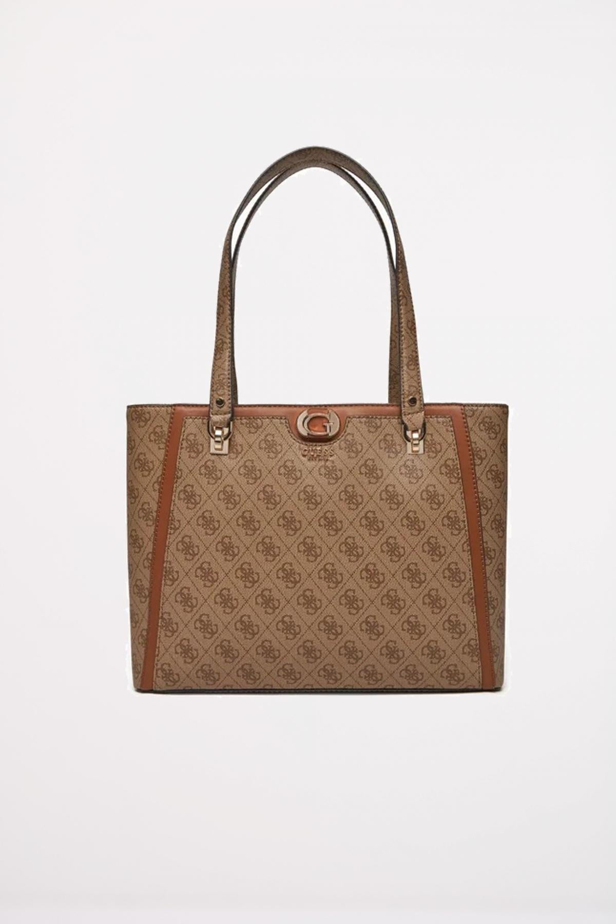GUESS ORLINA LOGO NOEL en color MARRON (1)