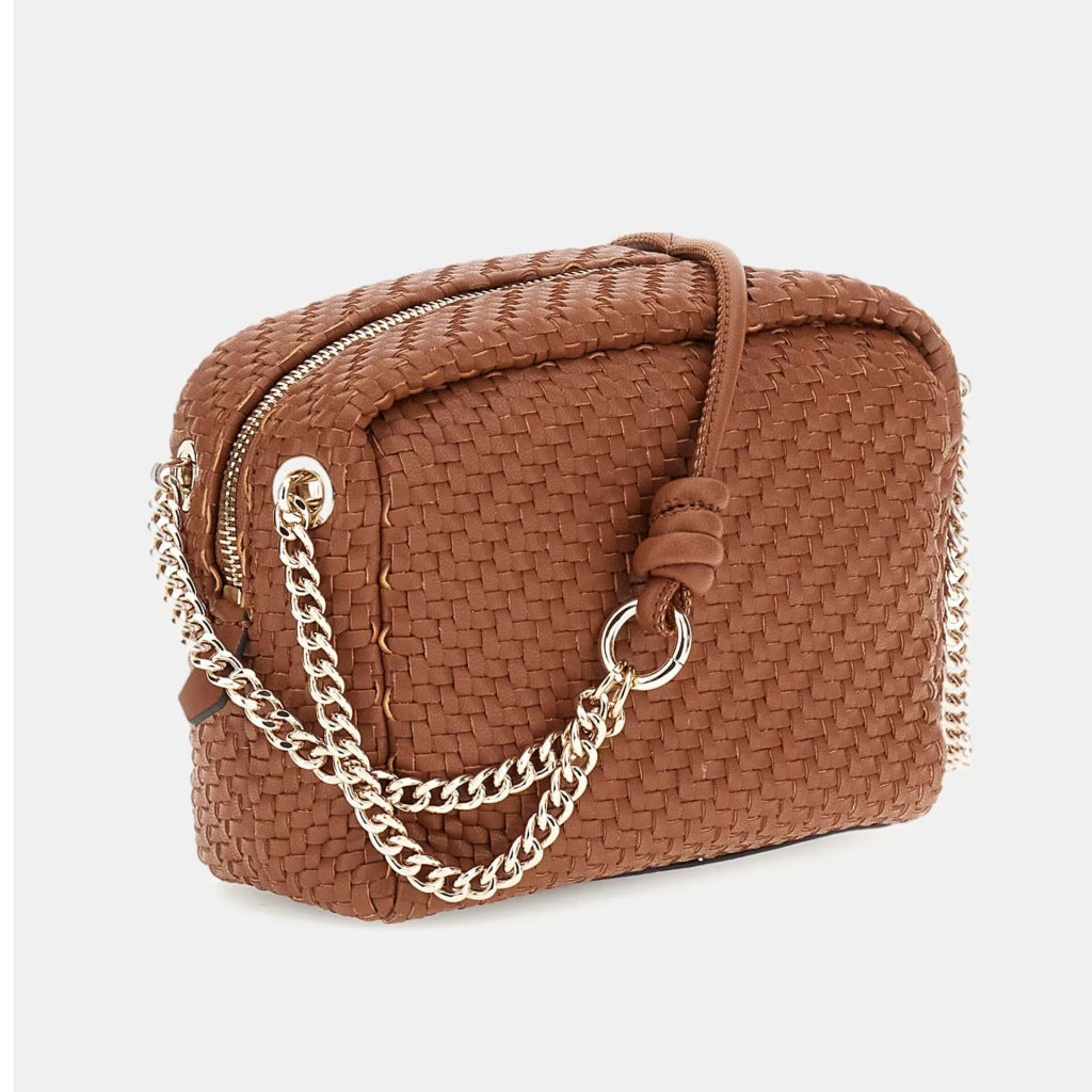 GUESS BOLSO FRANCY CAMERA CR en color MARRON (5)