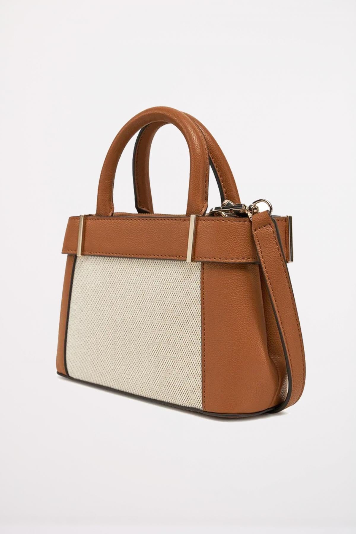 GUESS ANADELA MINI SATCHEL en color MARRON (3)