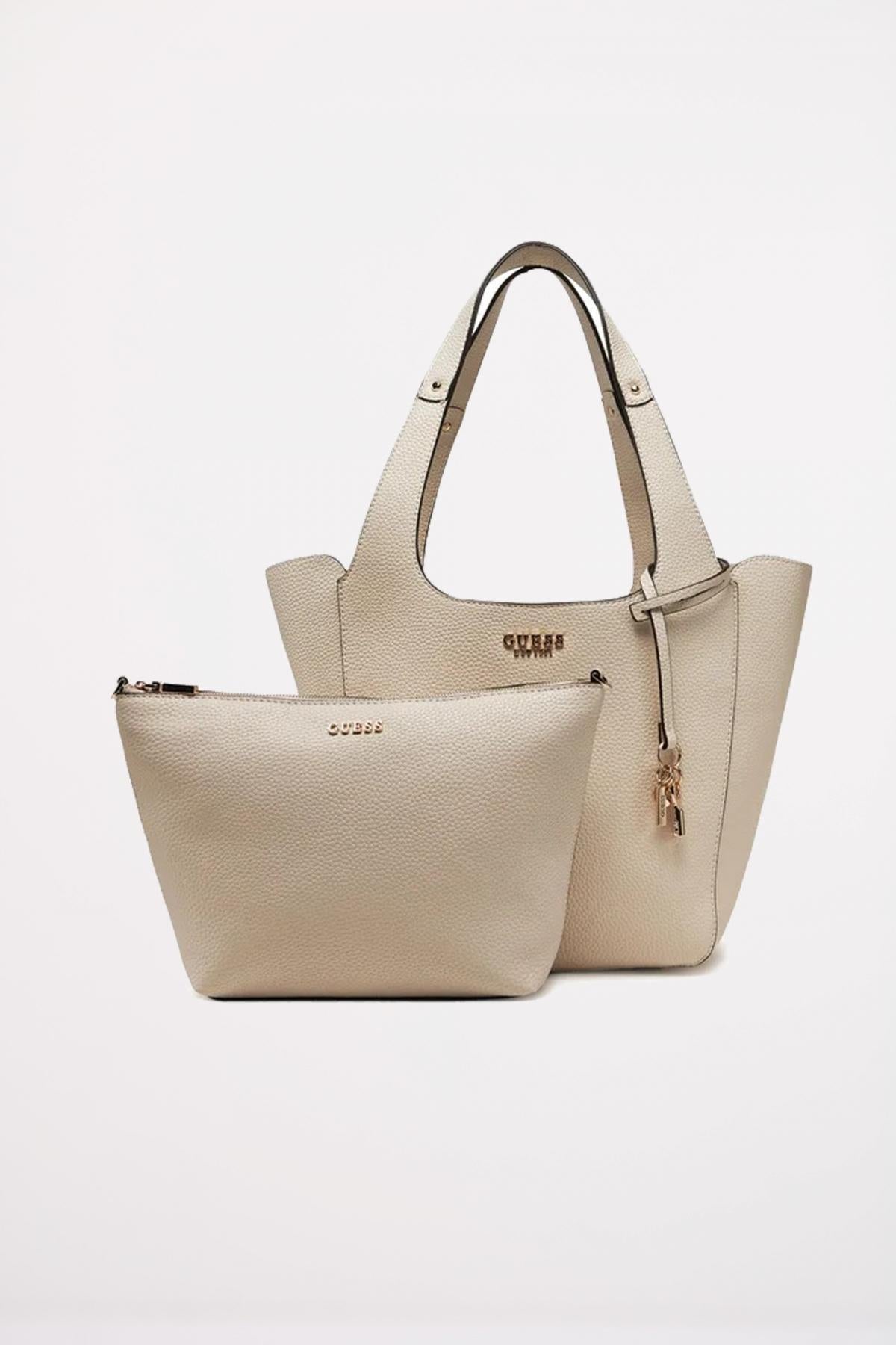 GUESS HELINA TOTE en color BEIS (4)