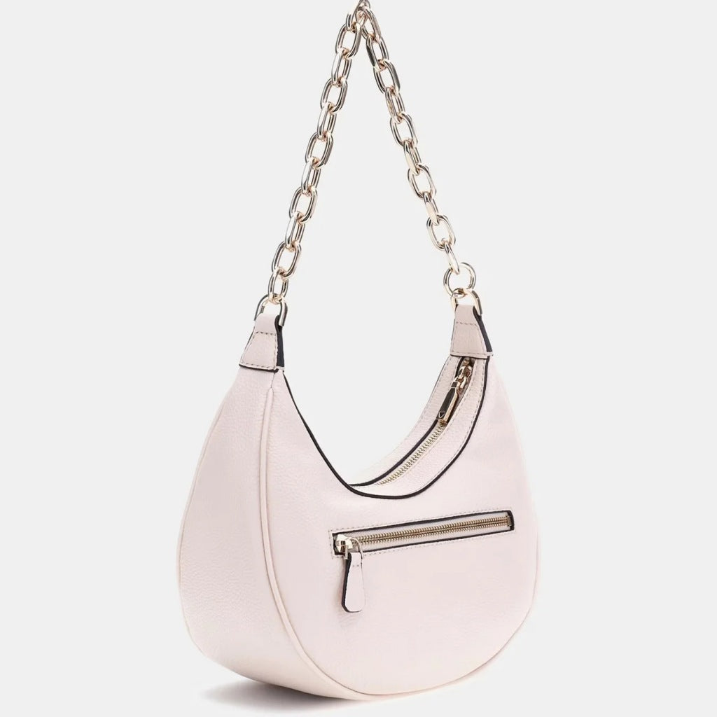 GUESS CIRCE HOBO SHOULDER en color ROSA (5)