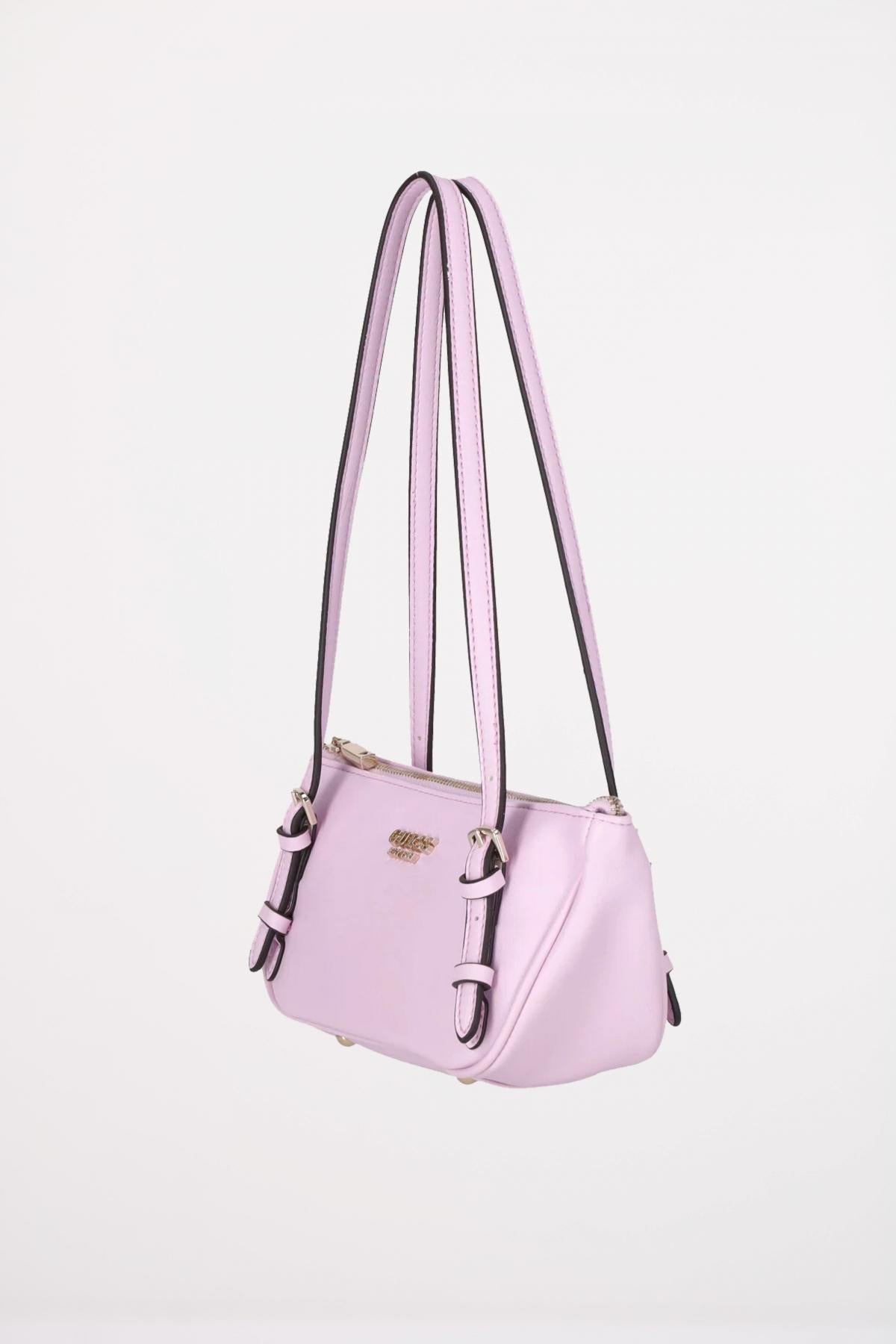 GUESS CERELIA MINI SHOULDER en color ROSA (2)
